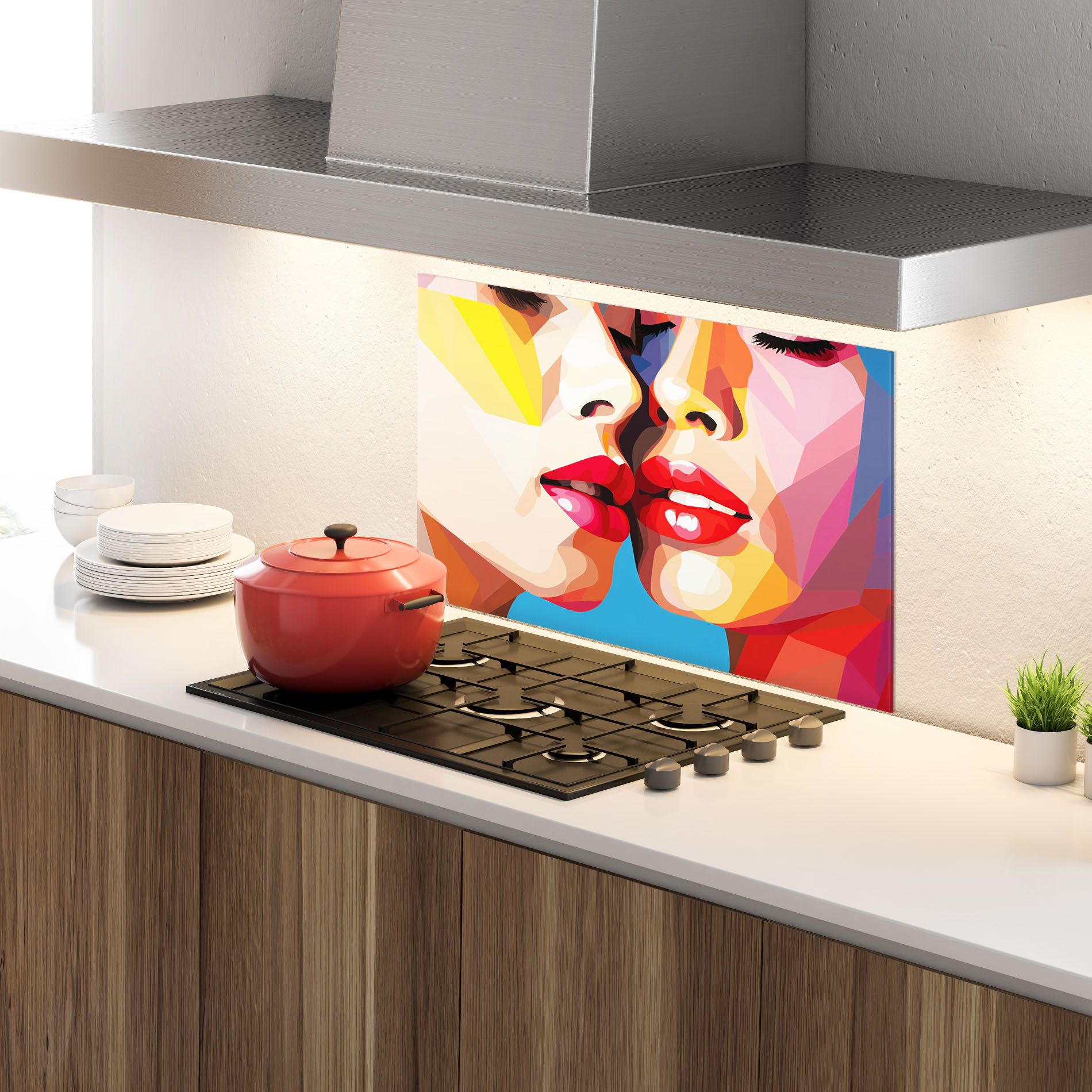 Lips Kissing mockup 4