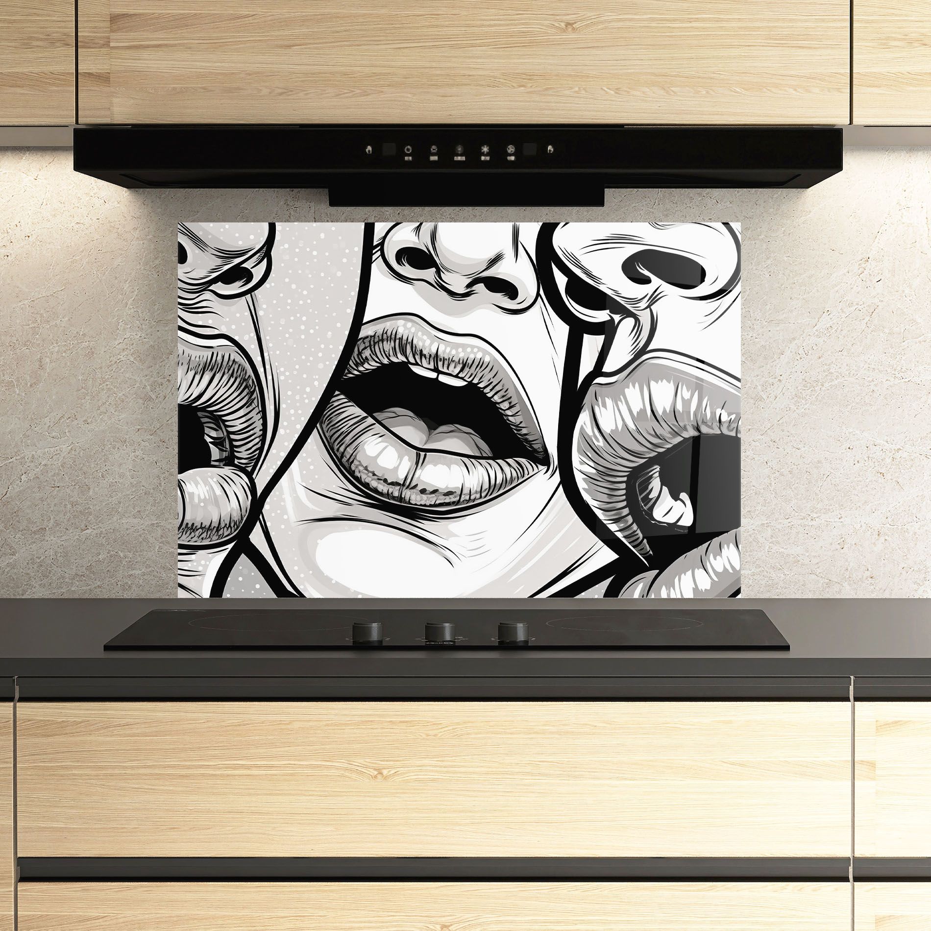 Comic Book Lips mockup 3