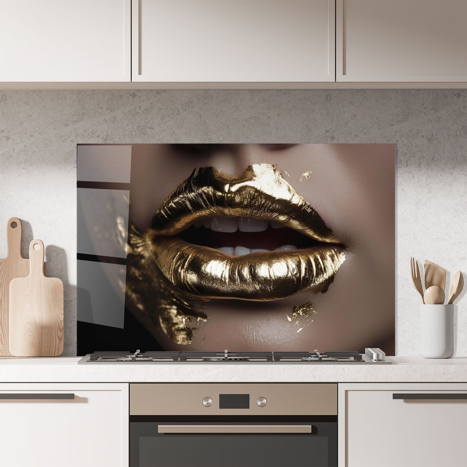 Gold Lips mockup 7