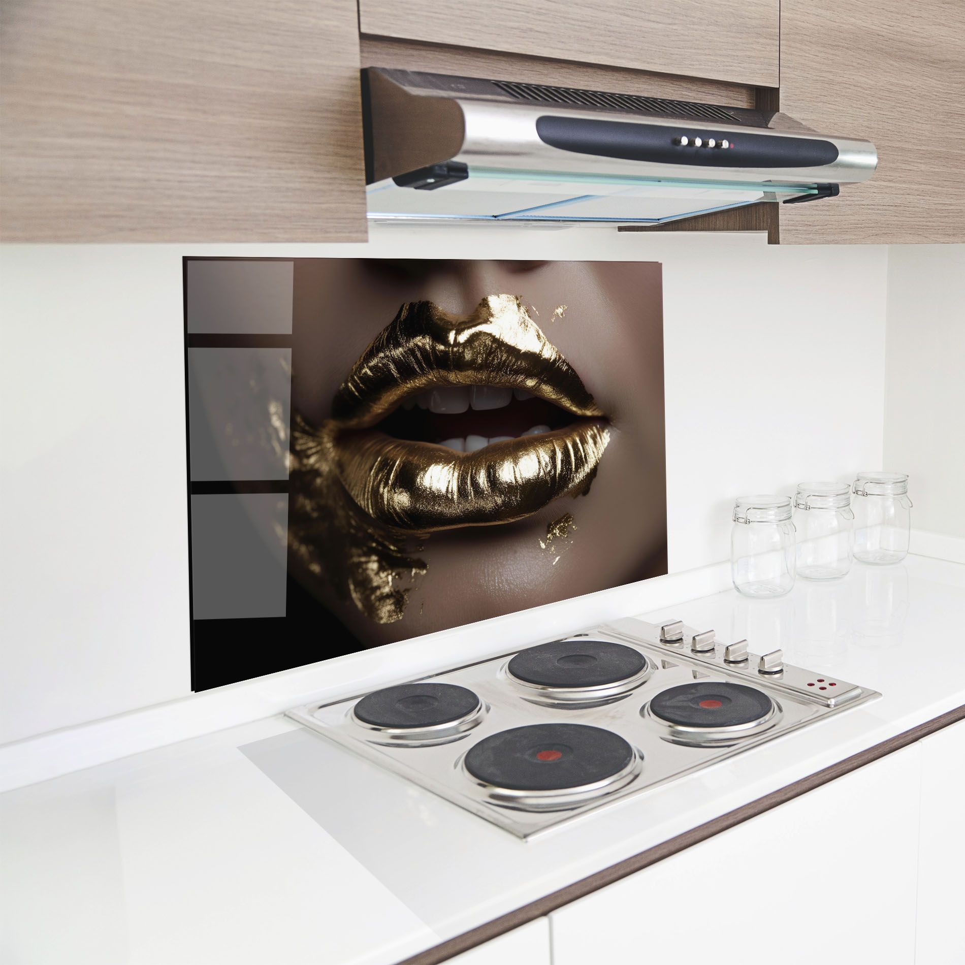 Gold Lips mockup 8