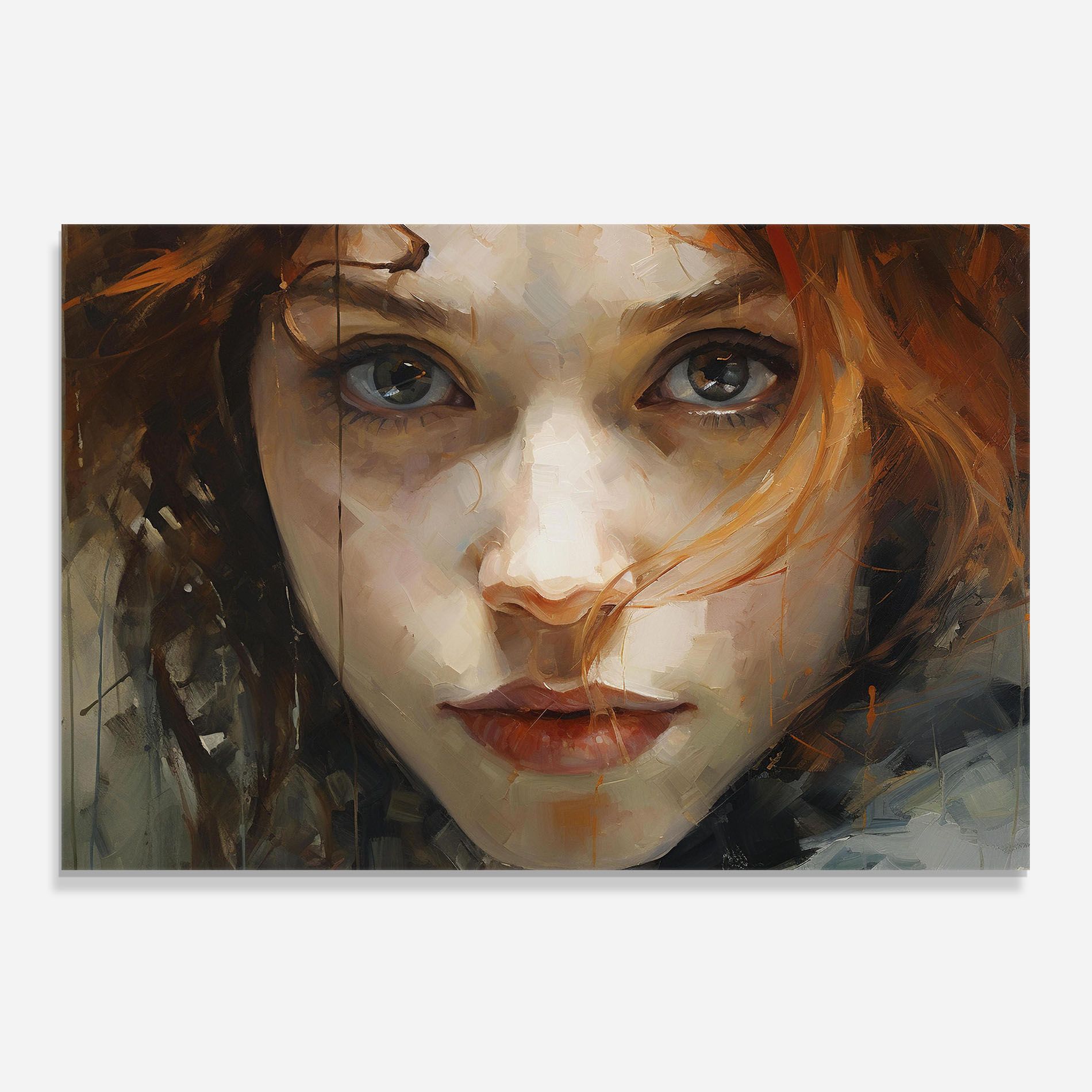 Portrait Oil Painting mockup 0