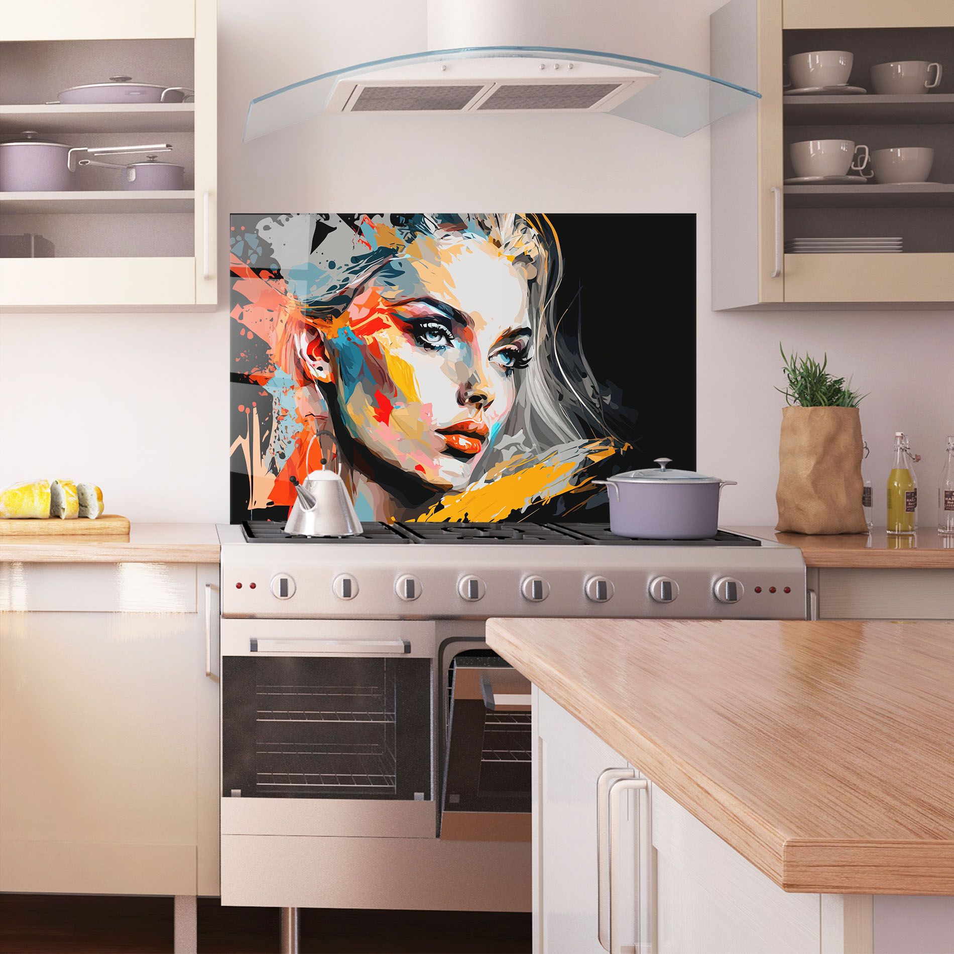 Blue Eye Face mockup 1