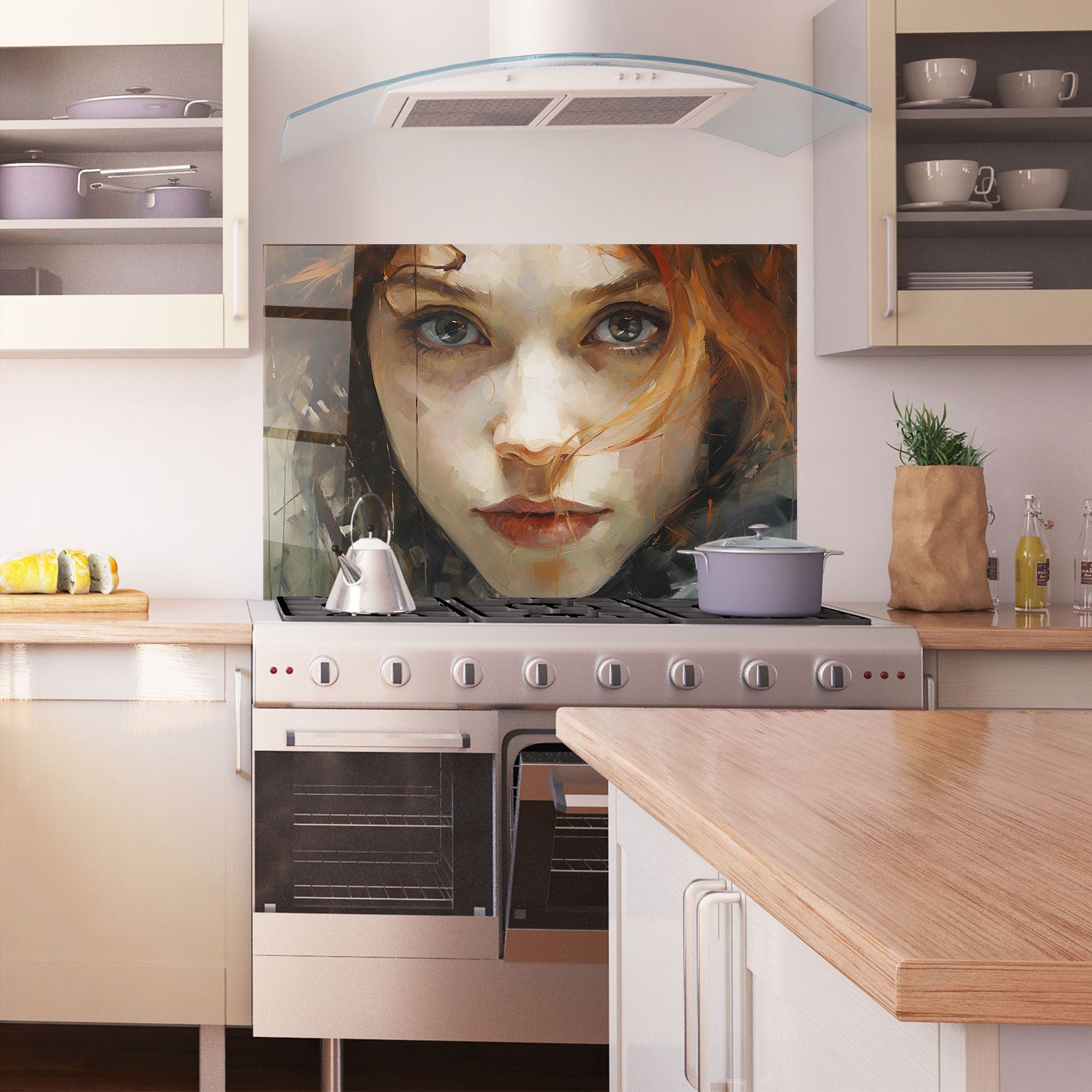 Portrait Oil Painting mockup 1