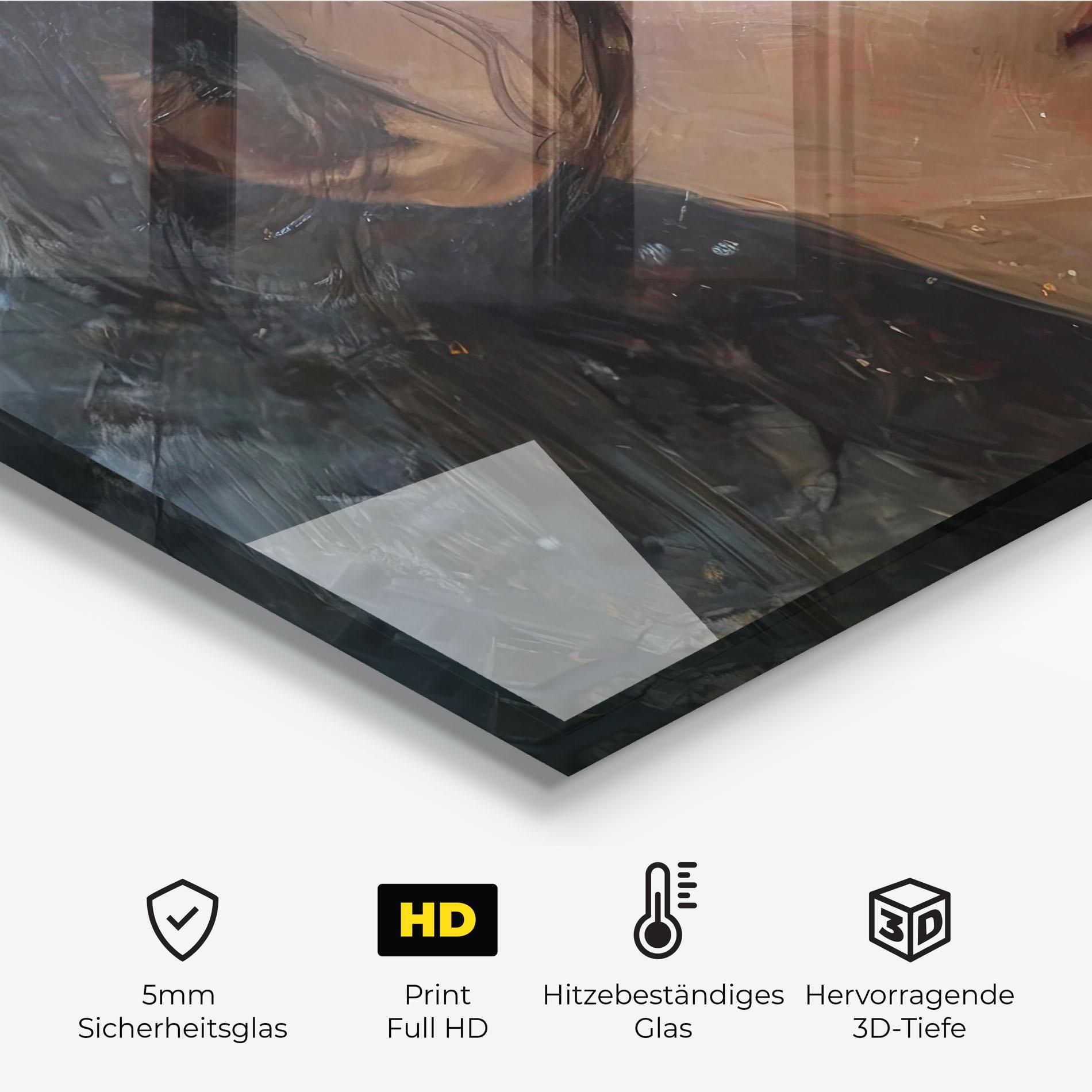 Closeup Darkhaired Woman mockup 2