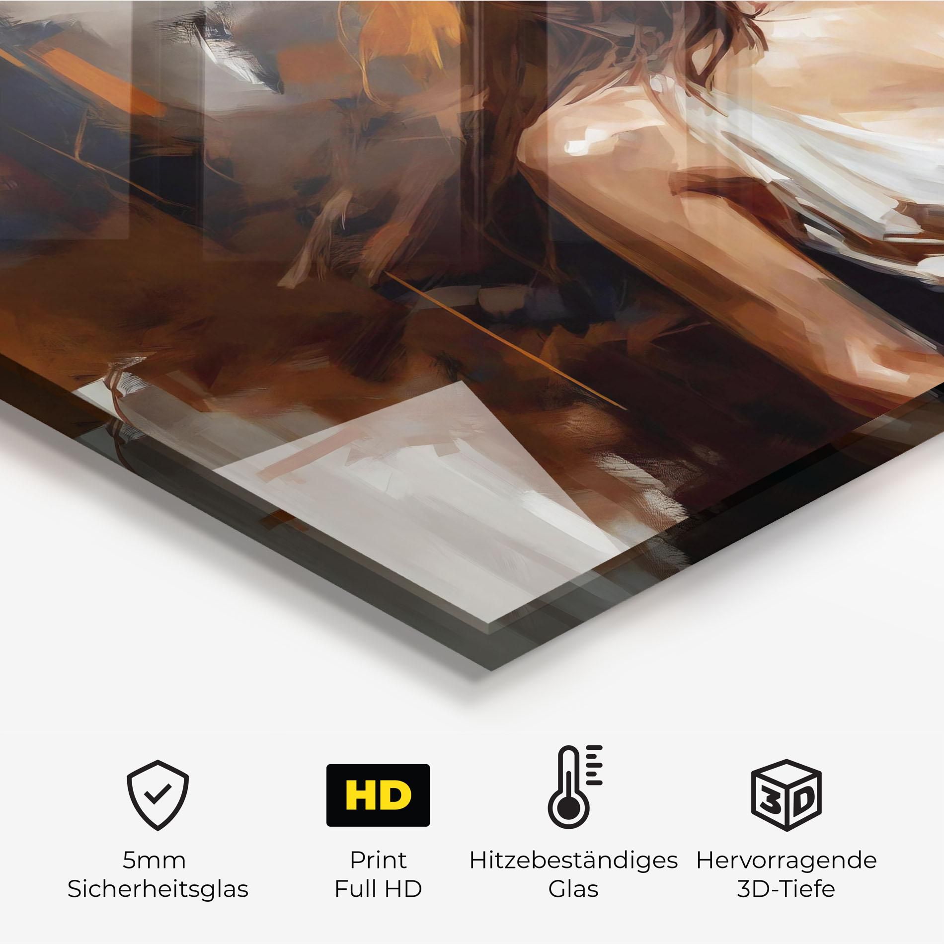 Long Brown Hair Woman mockup 2