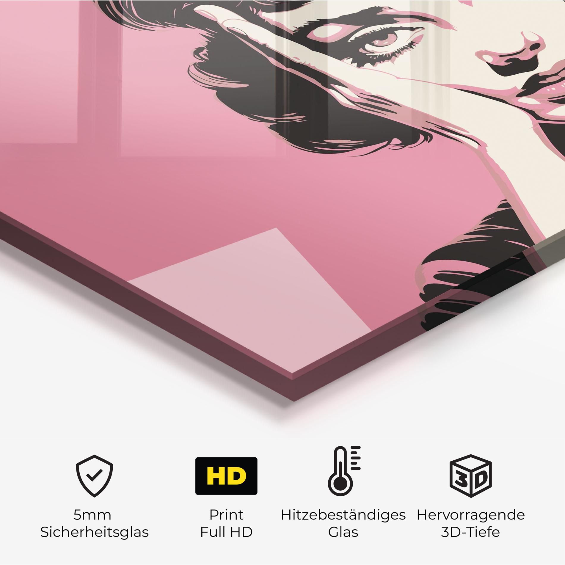 Pink Light Portrait mockup 2