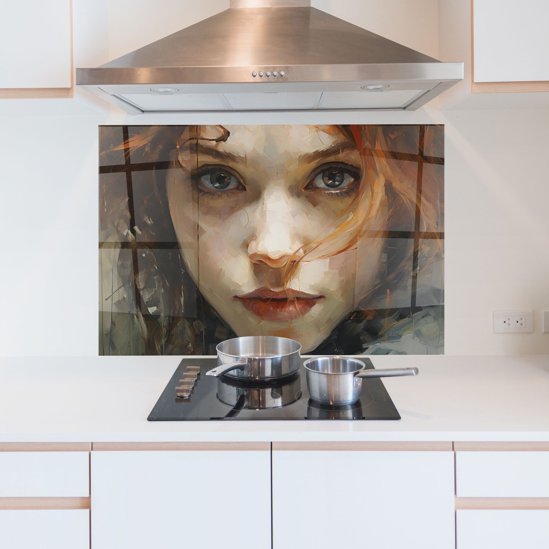 Portrait Oil Painting mockup 5