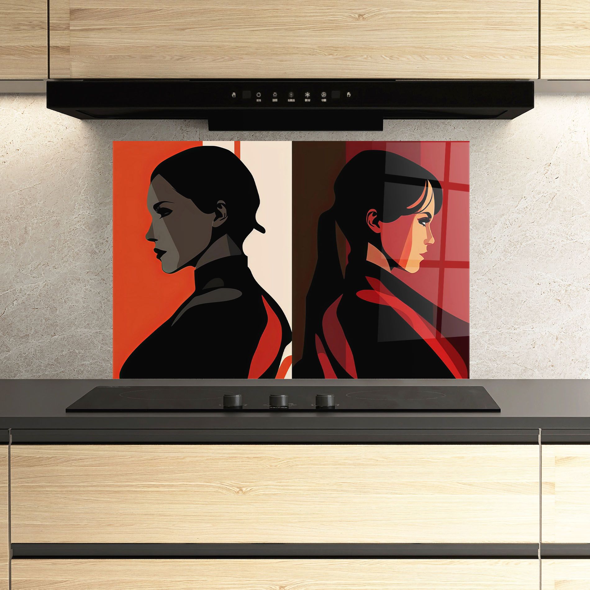 Graphical Portrait mockup 3