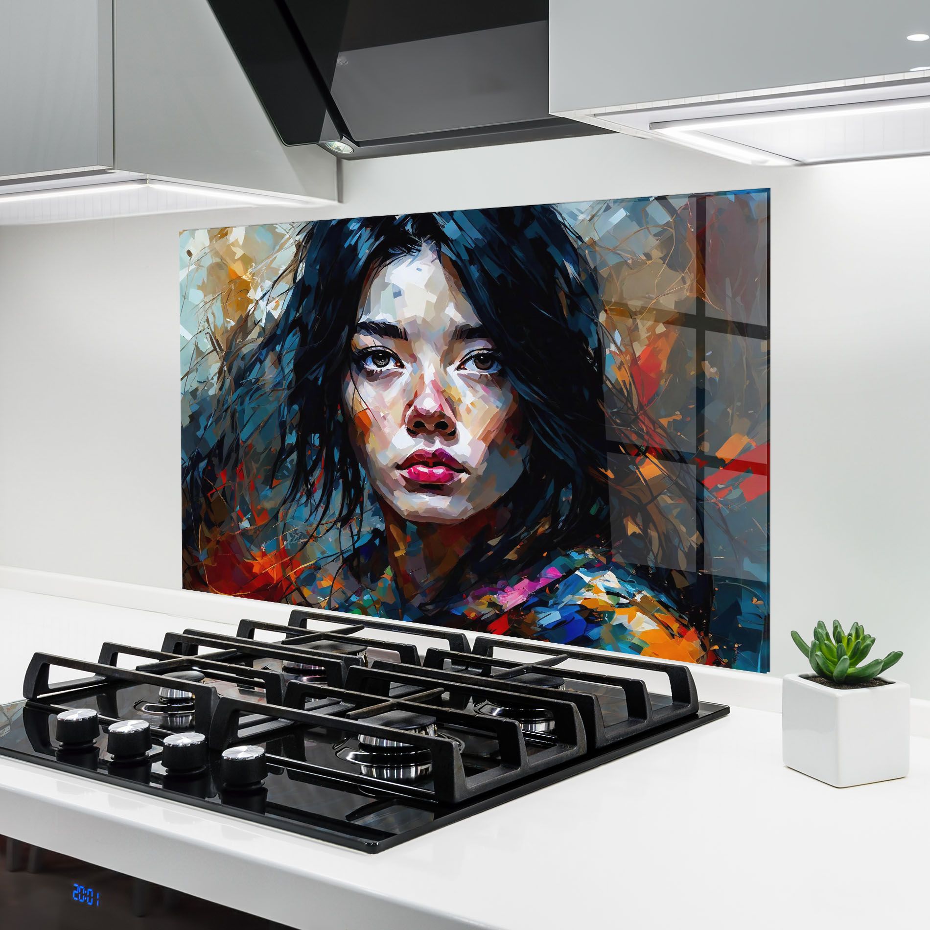 Artistic Girl Bright Makeup mockup 6