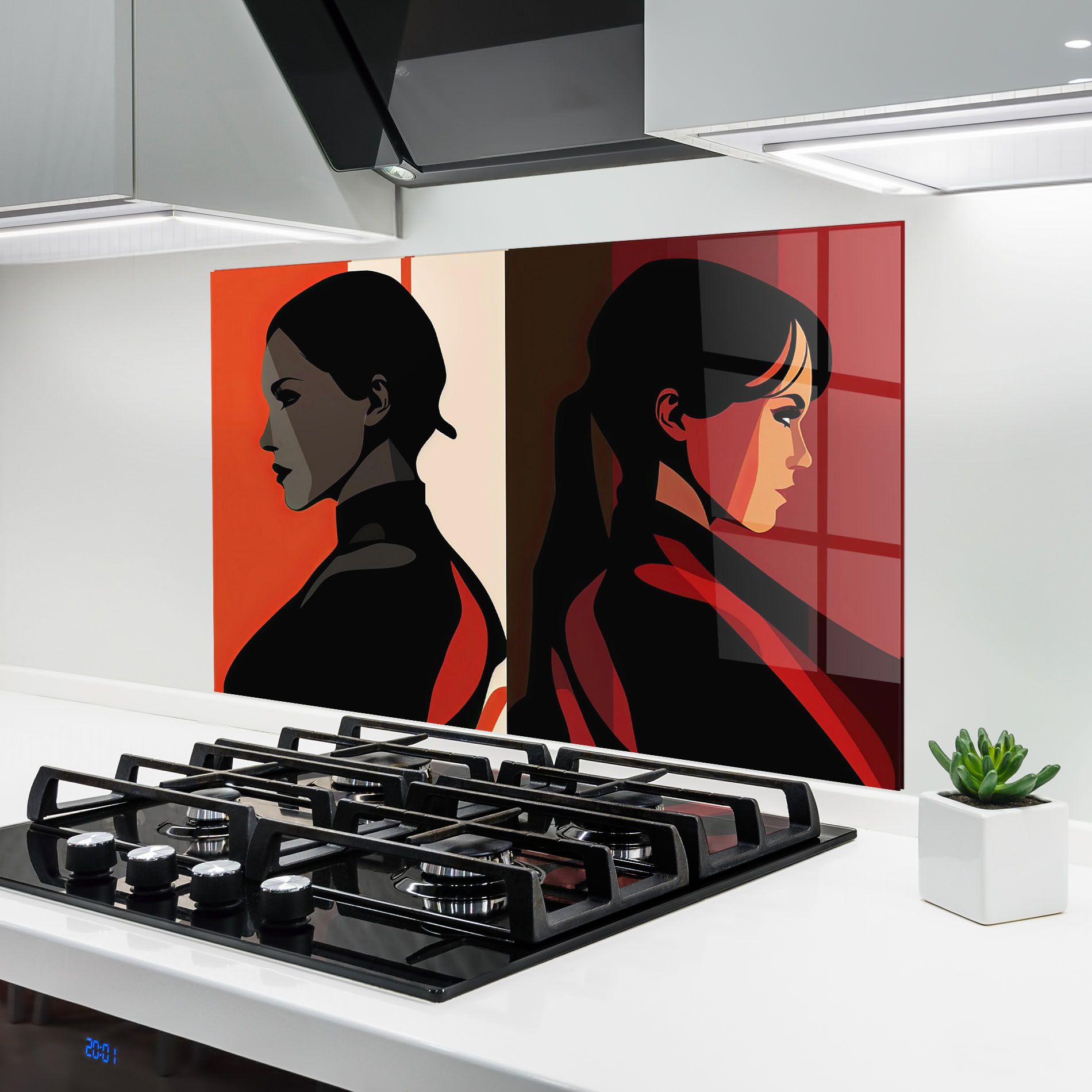 Graphical Portrait mockup 6