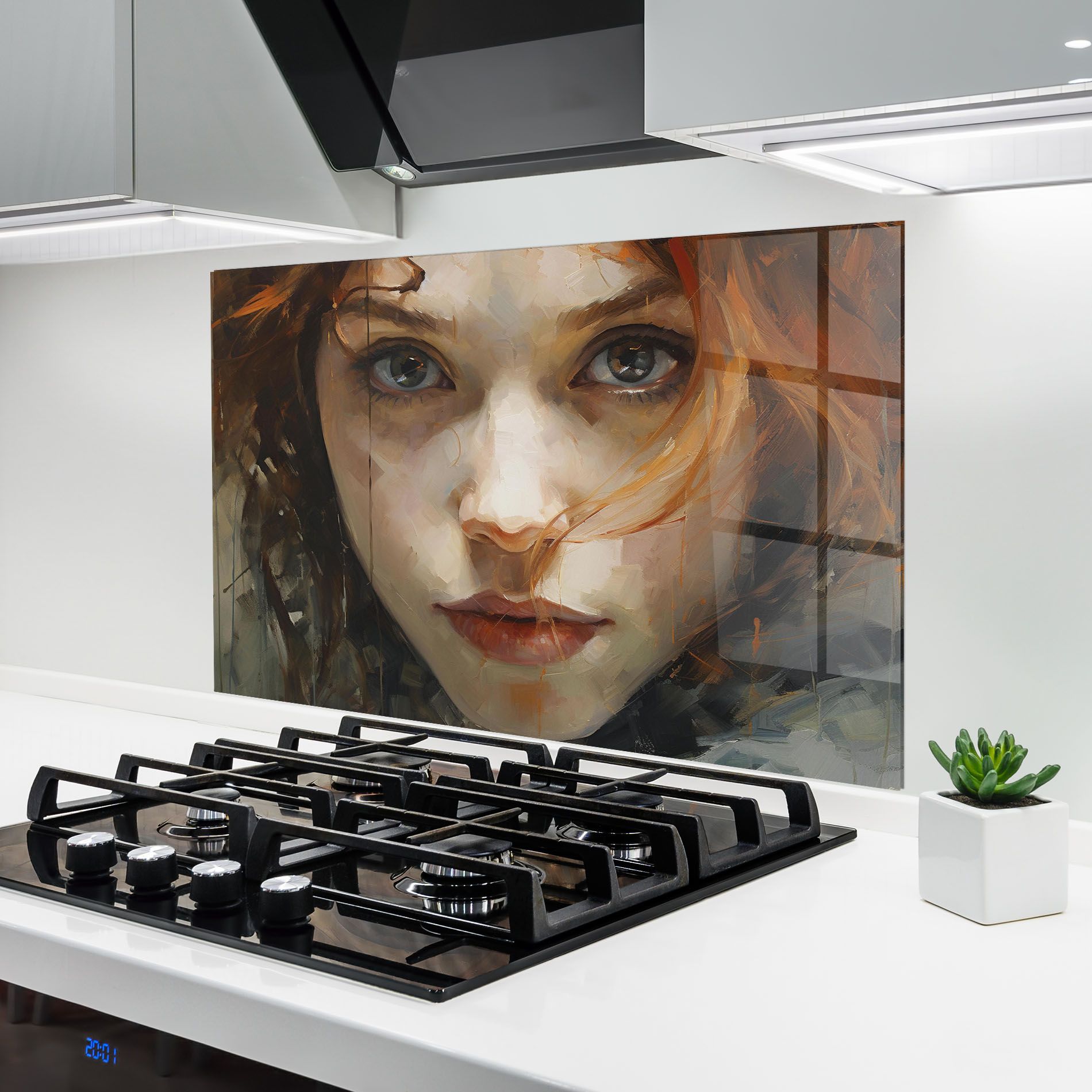 Portrait Oil Painting mockup 6