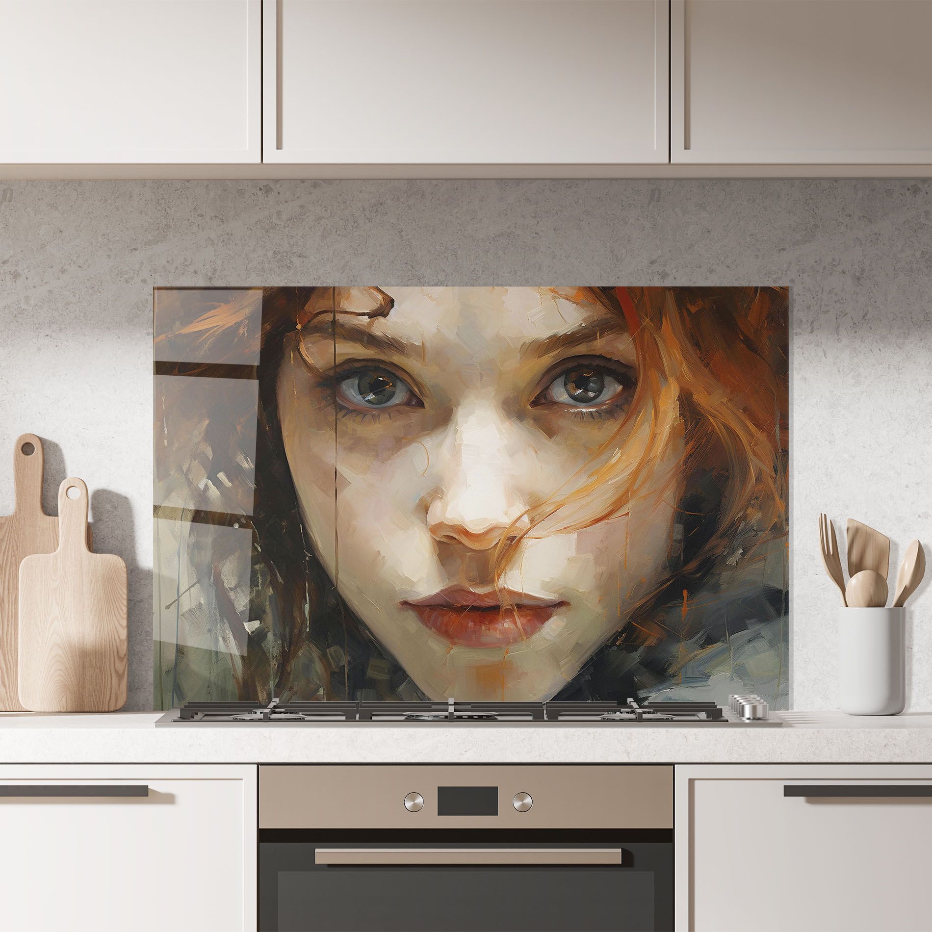 Portrait Oil Painting mockup 7