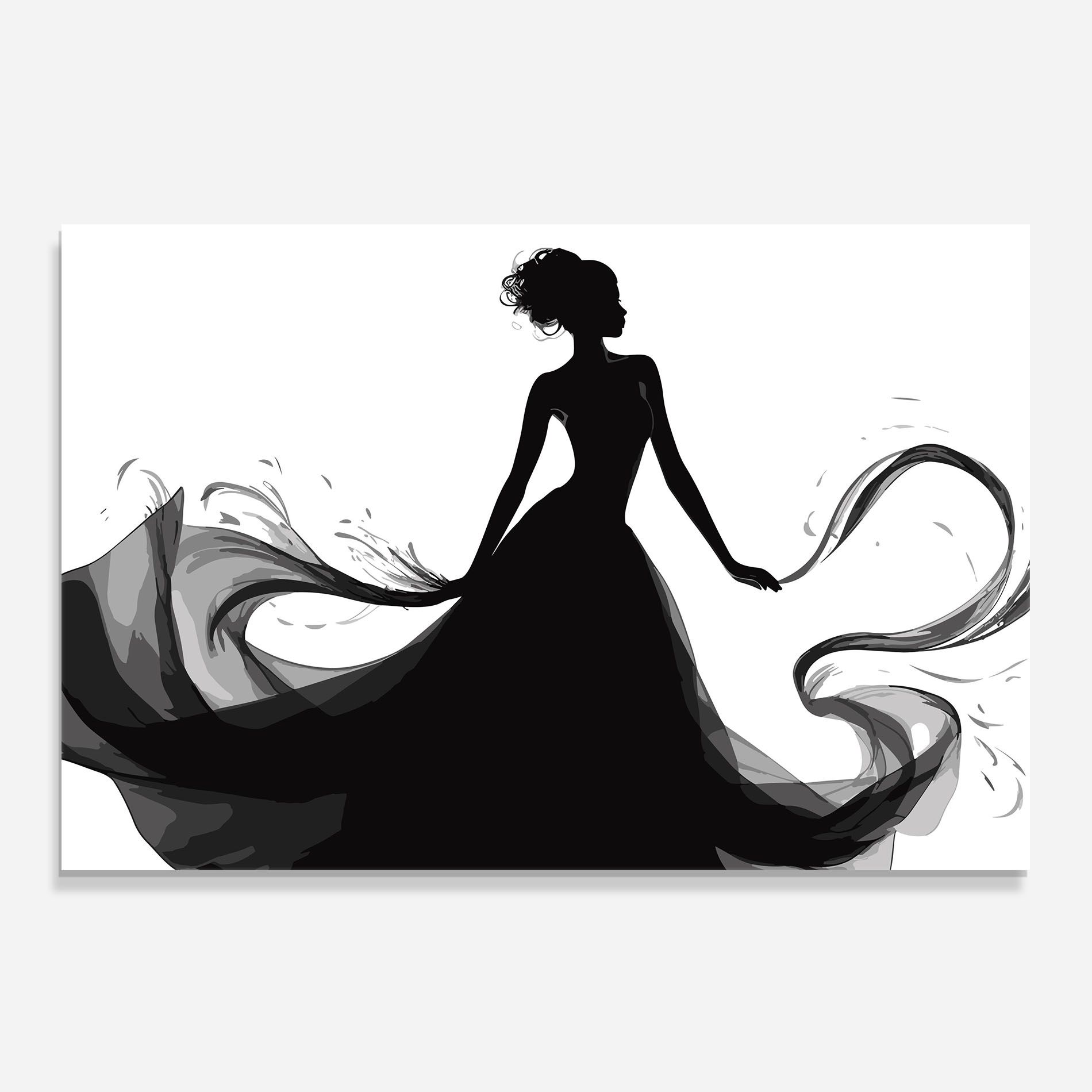 Pretty Black Dress mockup 0