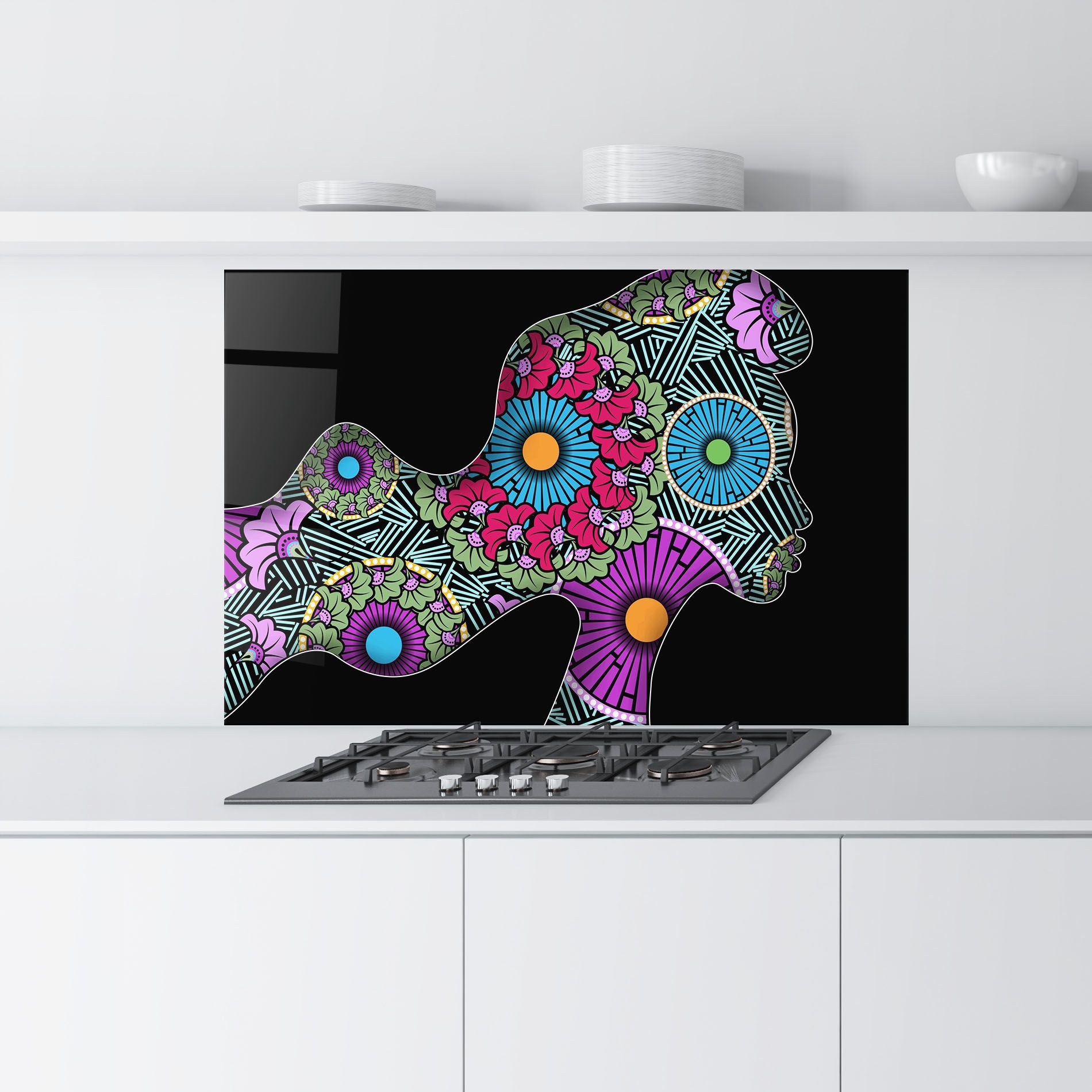 Colorful Shilouette mockup 9