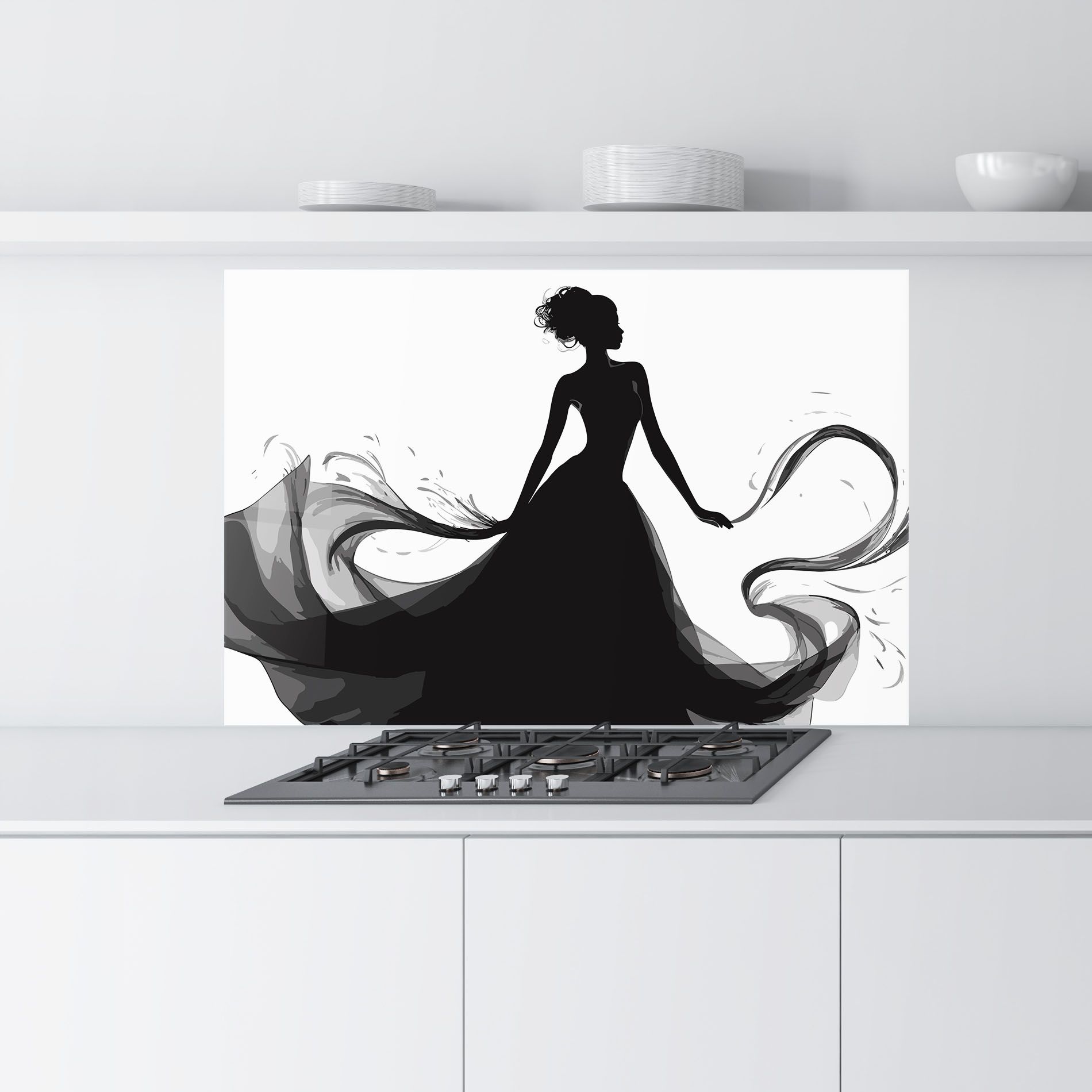 Pretty Black Dress mockup 9