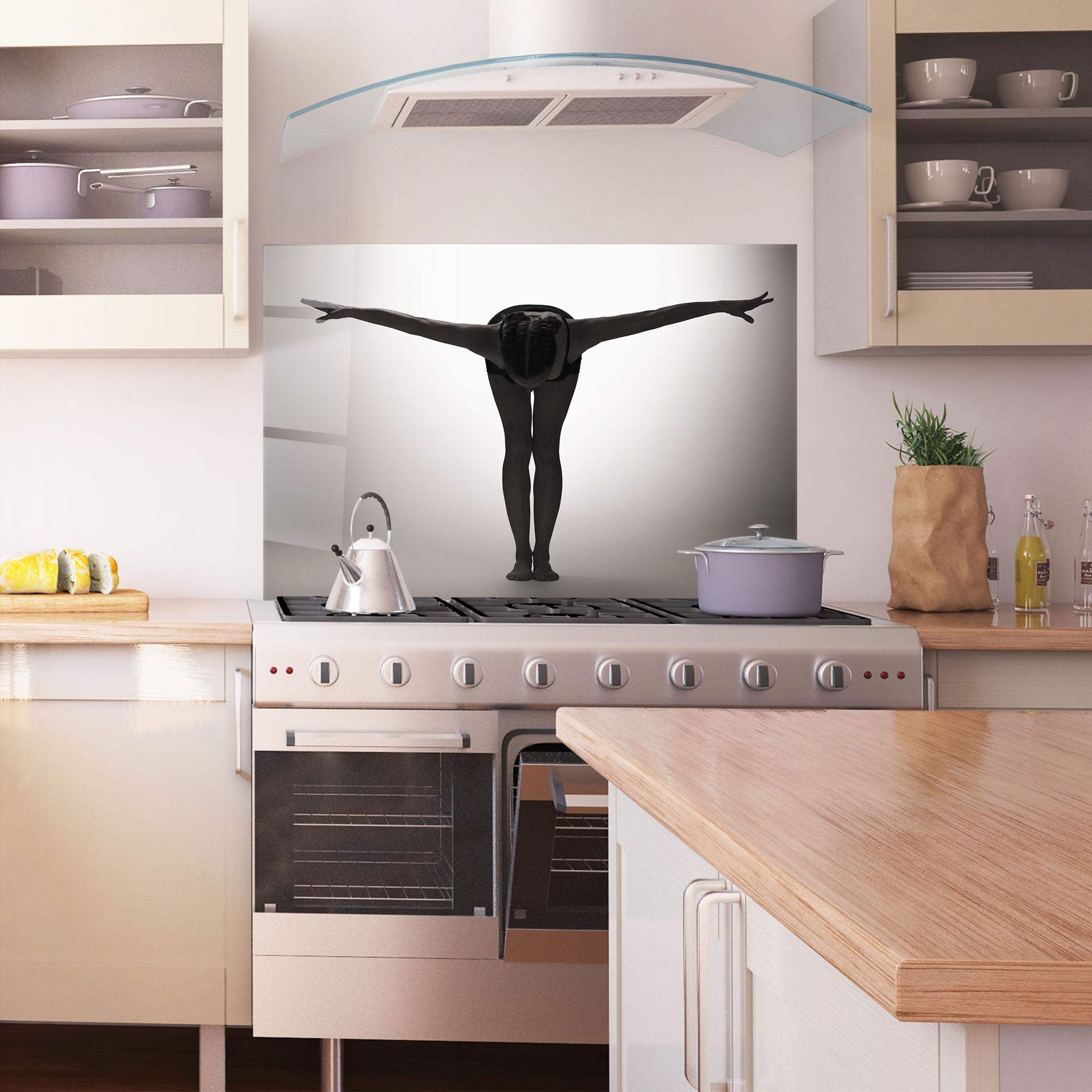 Küchenrückwand Glas Hands Apart mockup 1