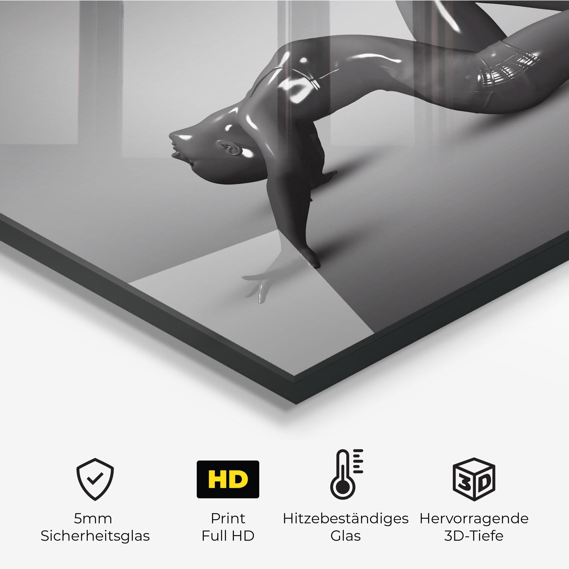 3d Black Female mockup 2