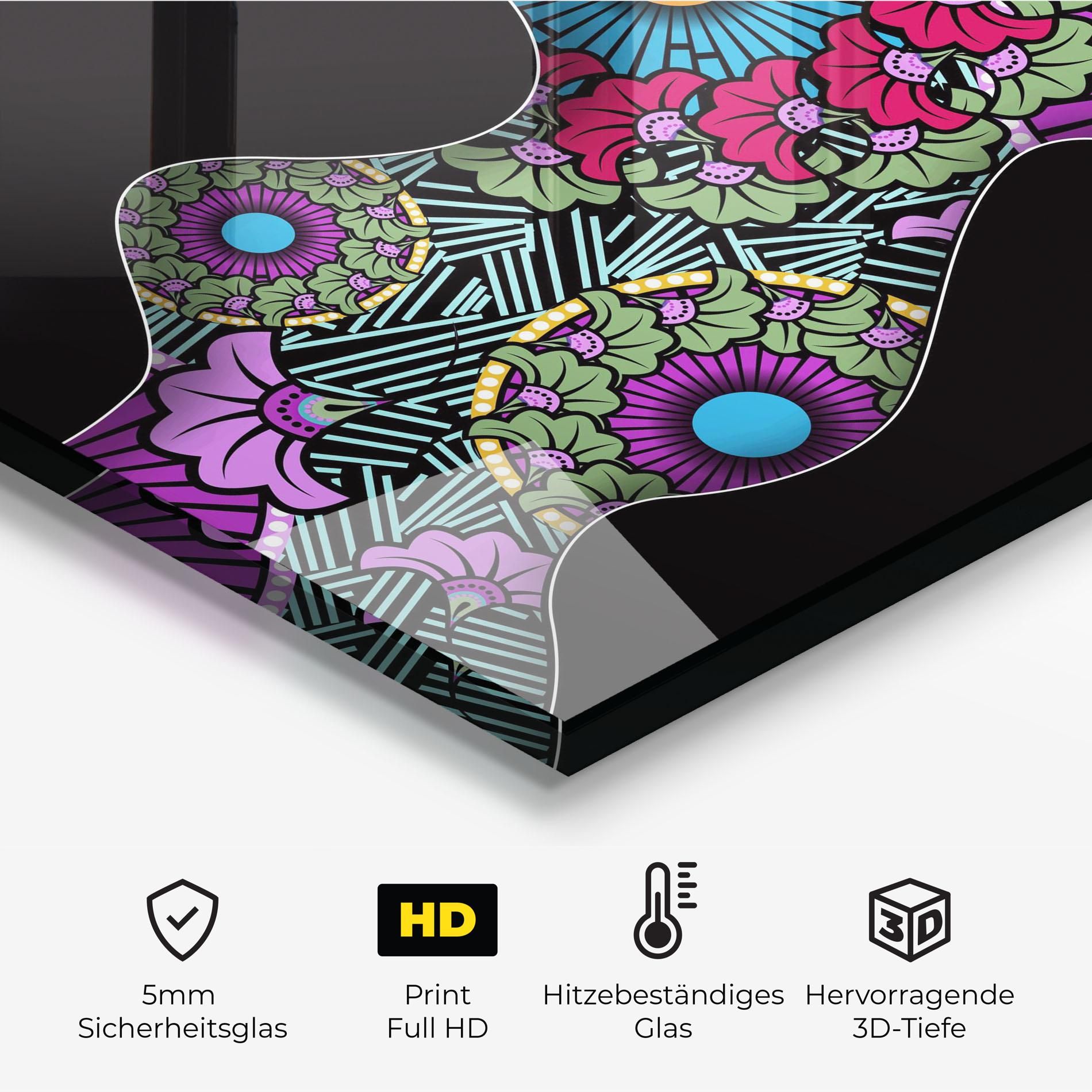 Colorful Shilouette mockup 2