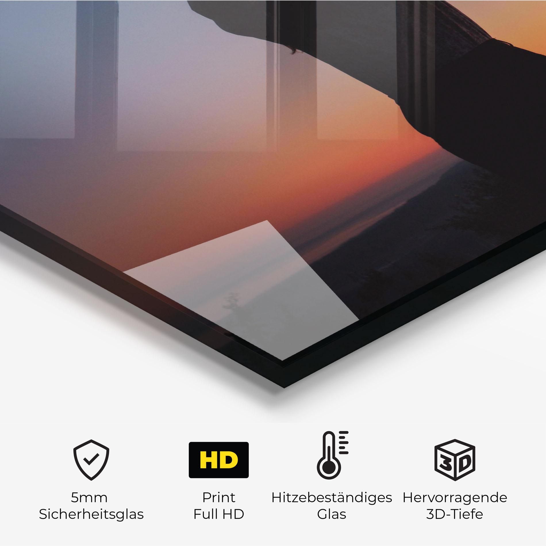 Sunset Heart Symbol mockup 2