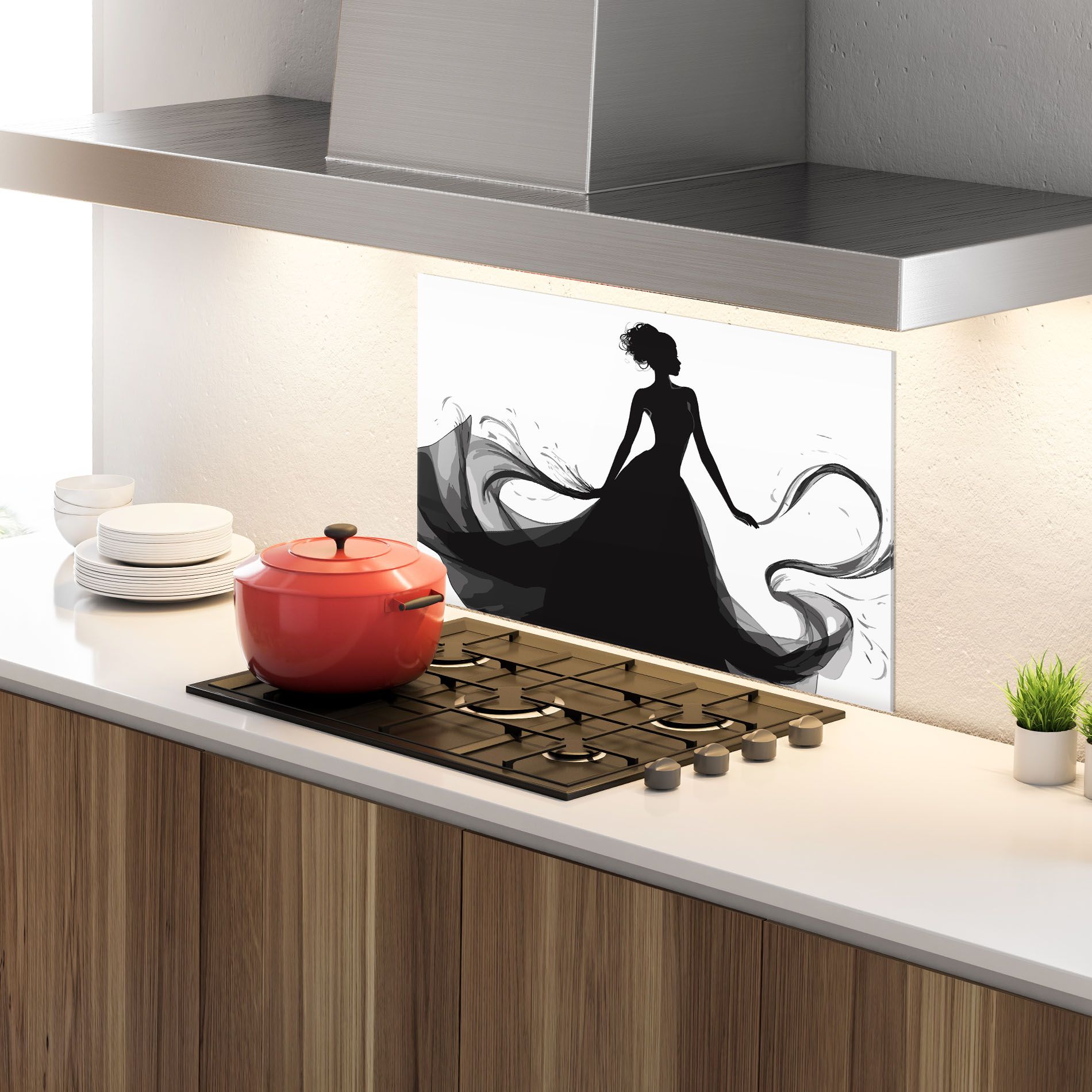 Pretty Black Dress mockup 4