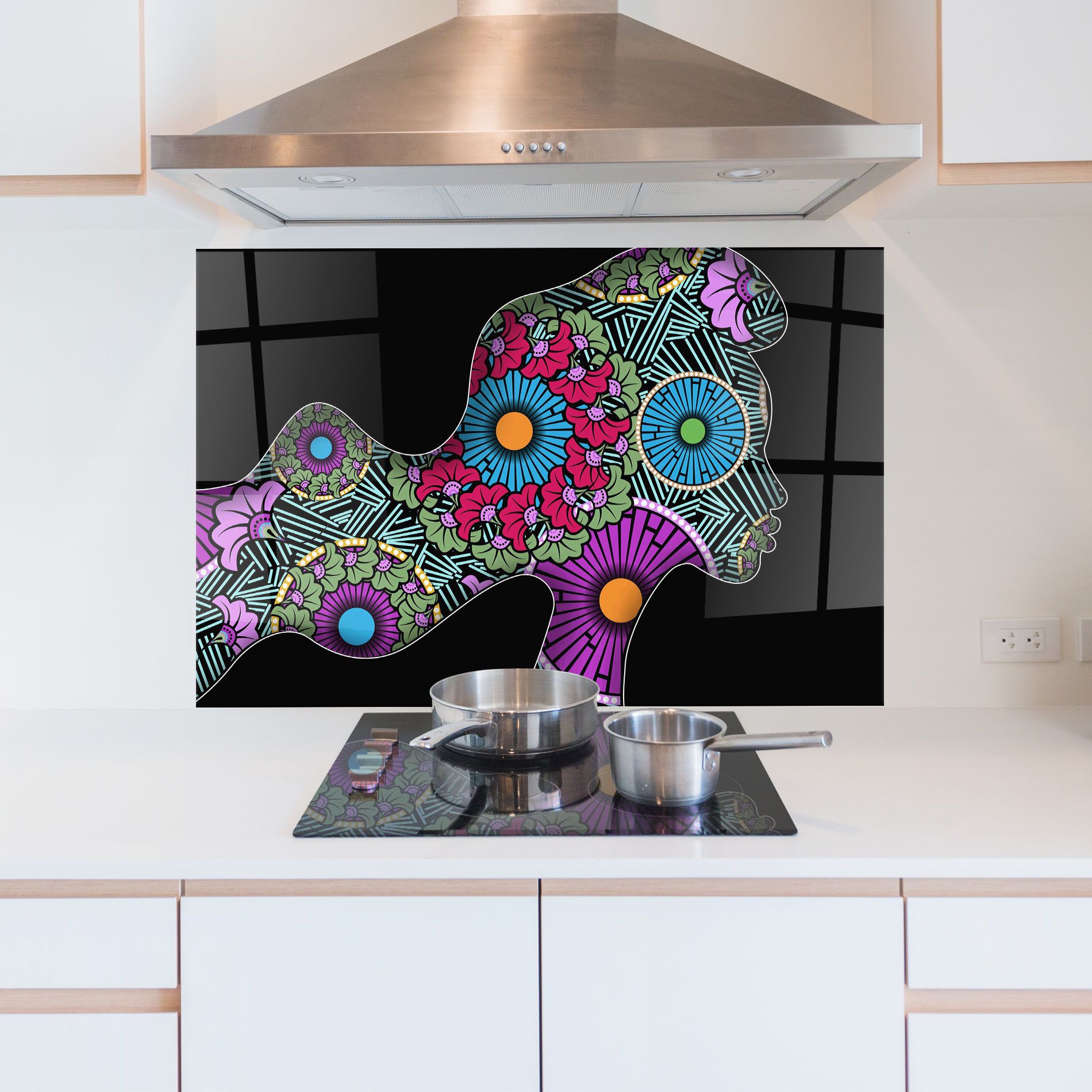 Colorful Shilouette mockup 5