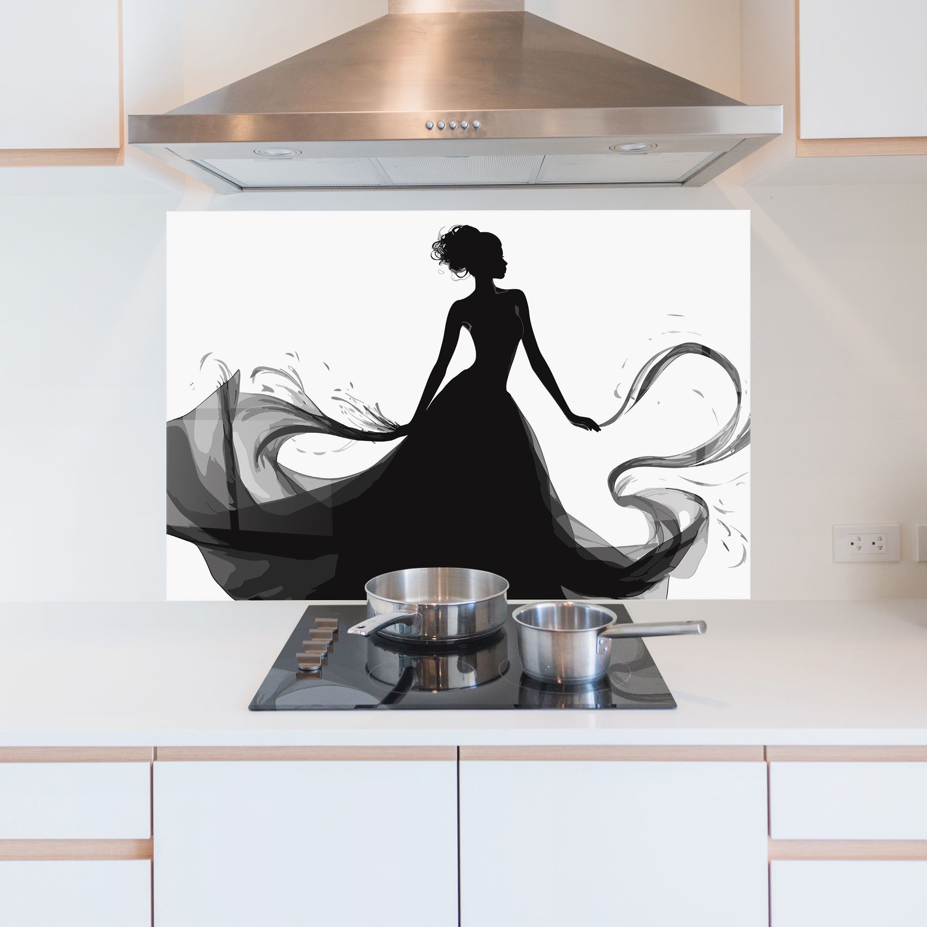 Pretty Black Dress mockup 5