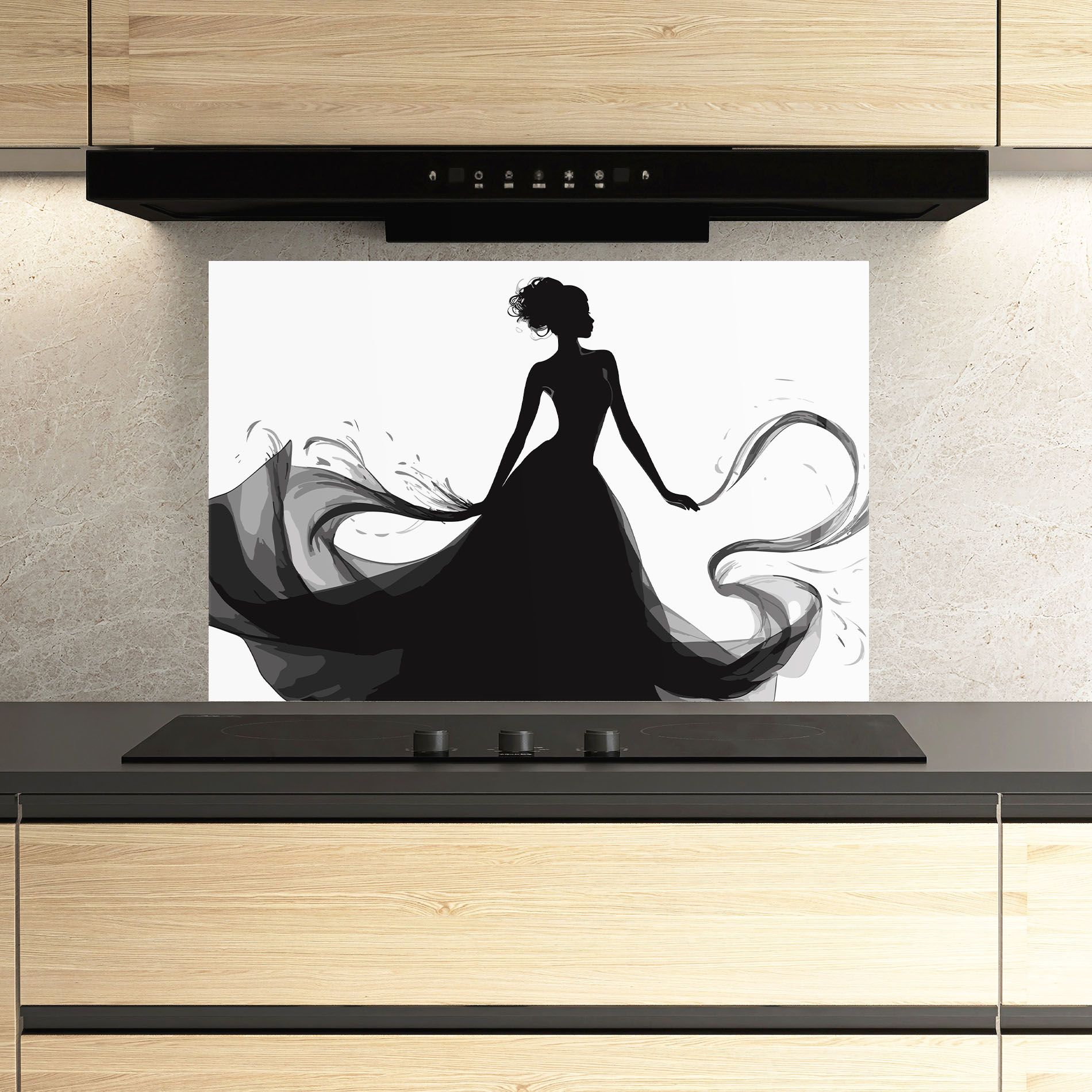 Pretty Black Dress mockup 3