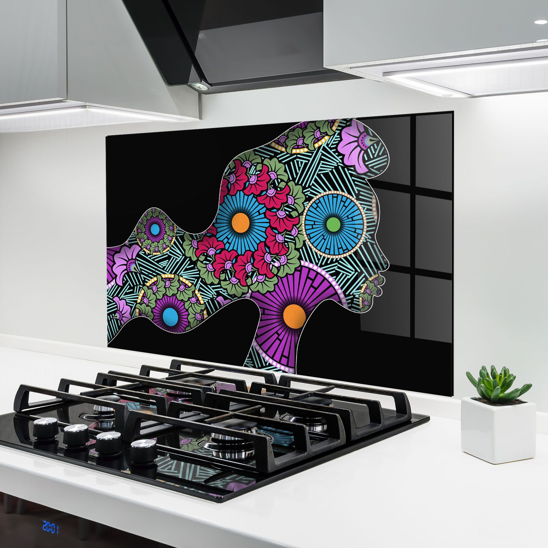 Colorful Shilouette mockup 6