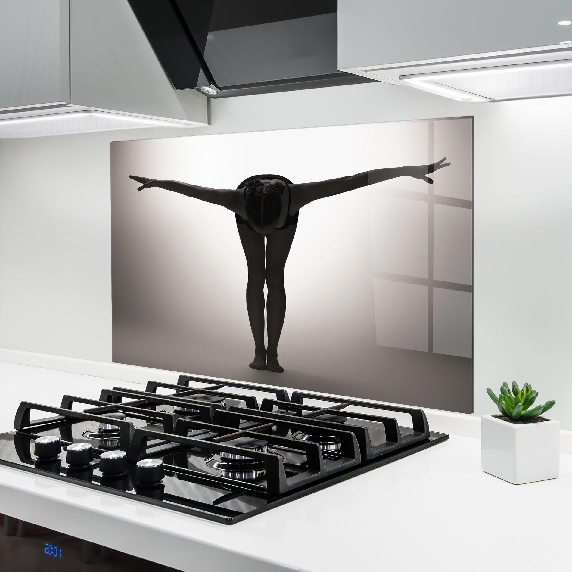 Küchenrückwand Glas Hands Apart mockup 6