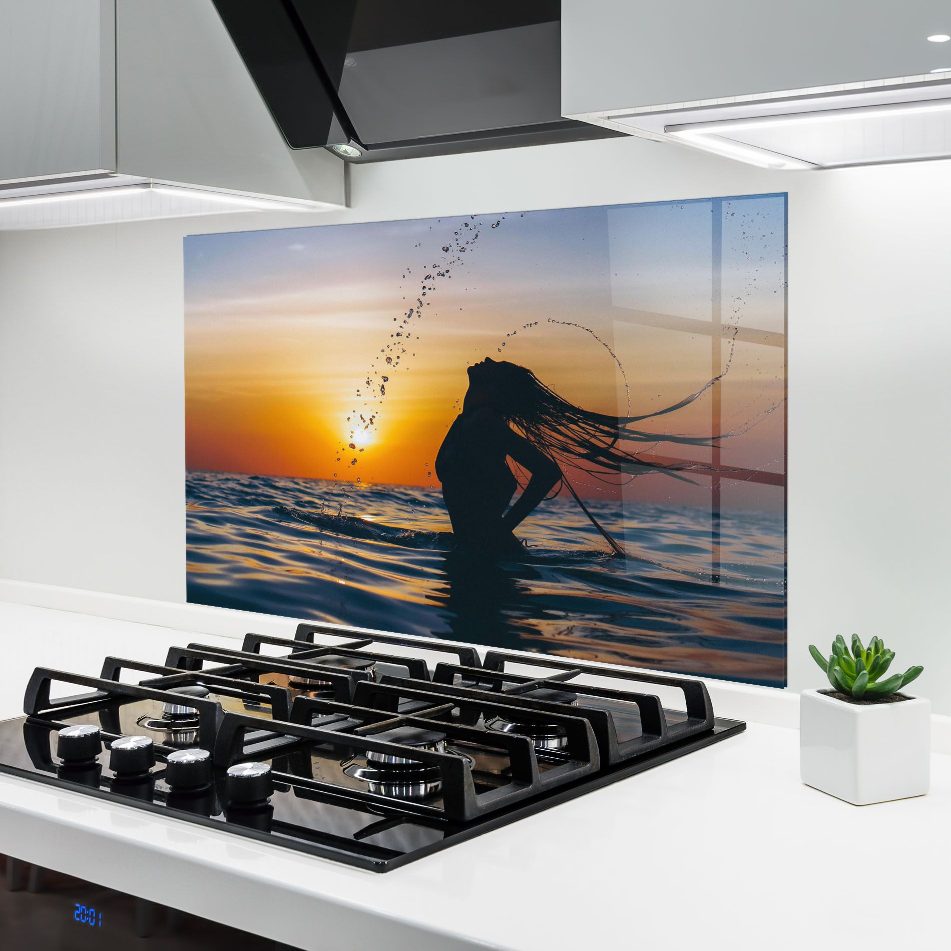 Ocean Woman Shilouette mockup 6