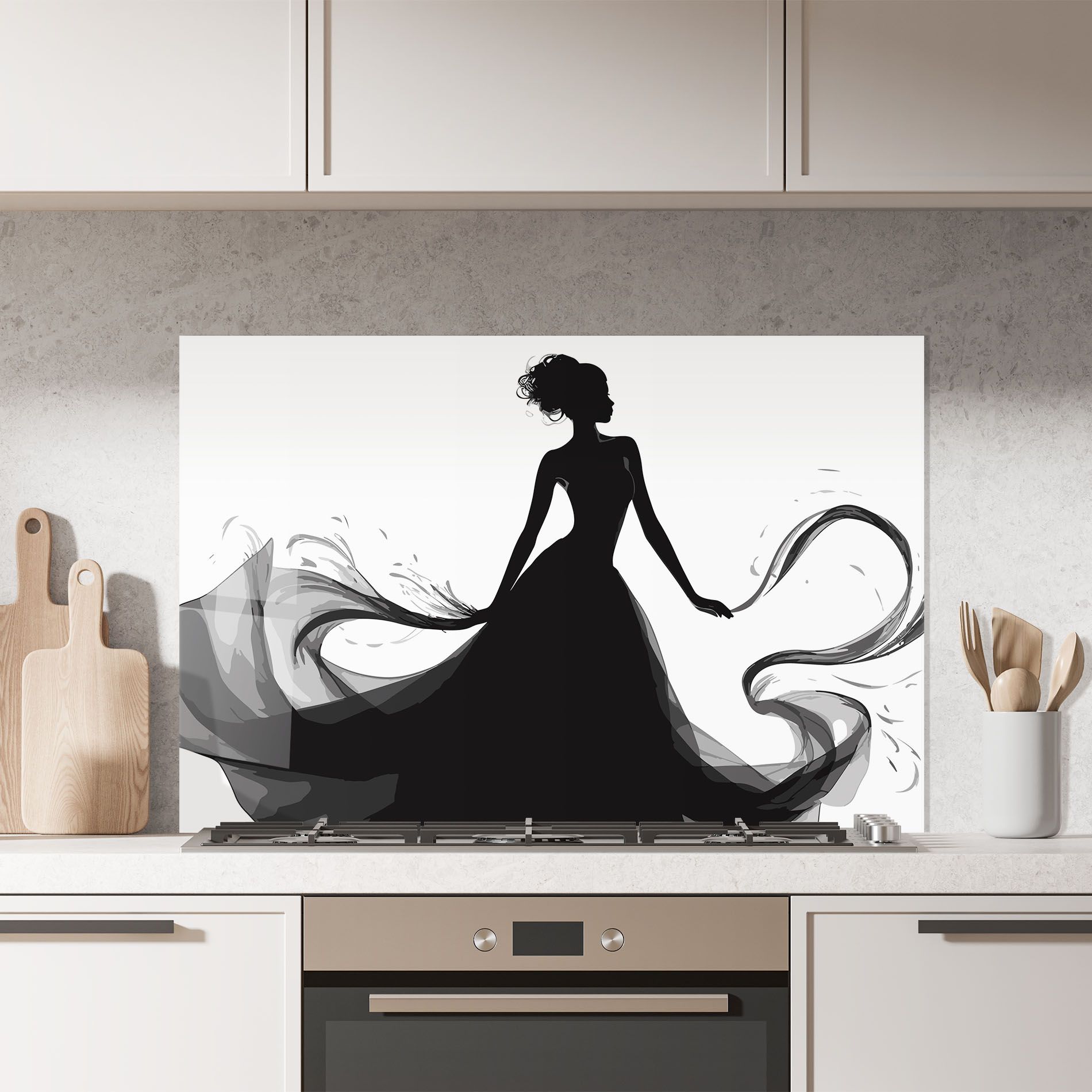 Pretty Black Dress mockup 7