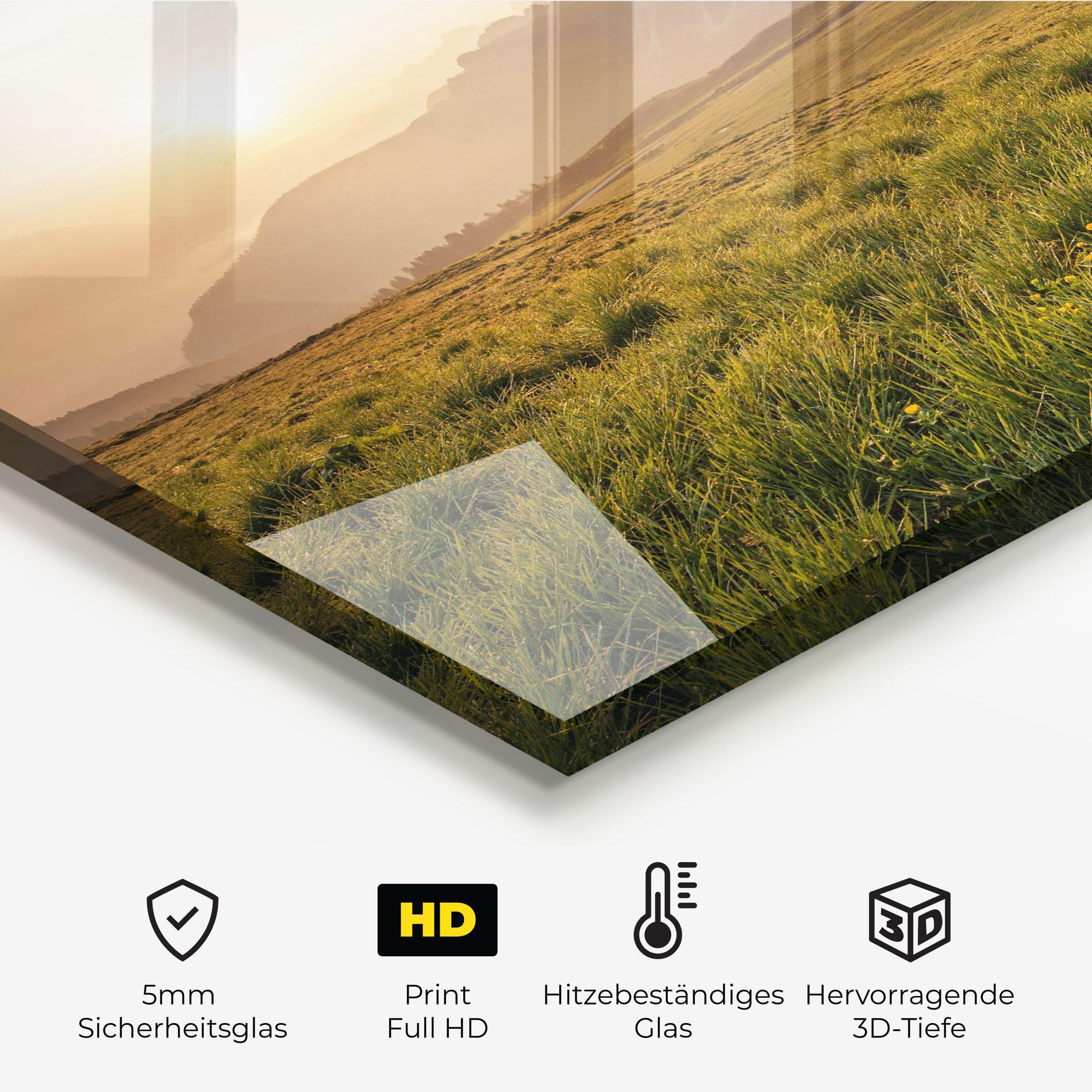 Küchenrückwand Glas Calming View mockup 2