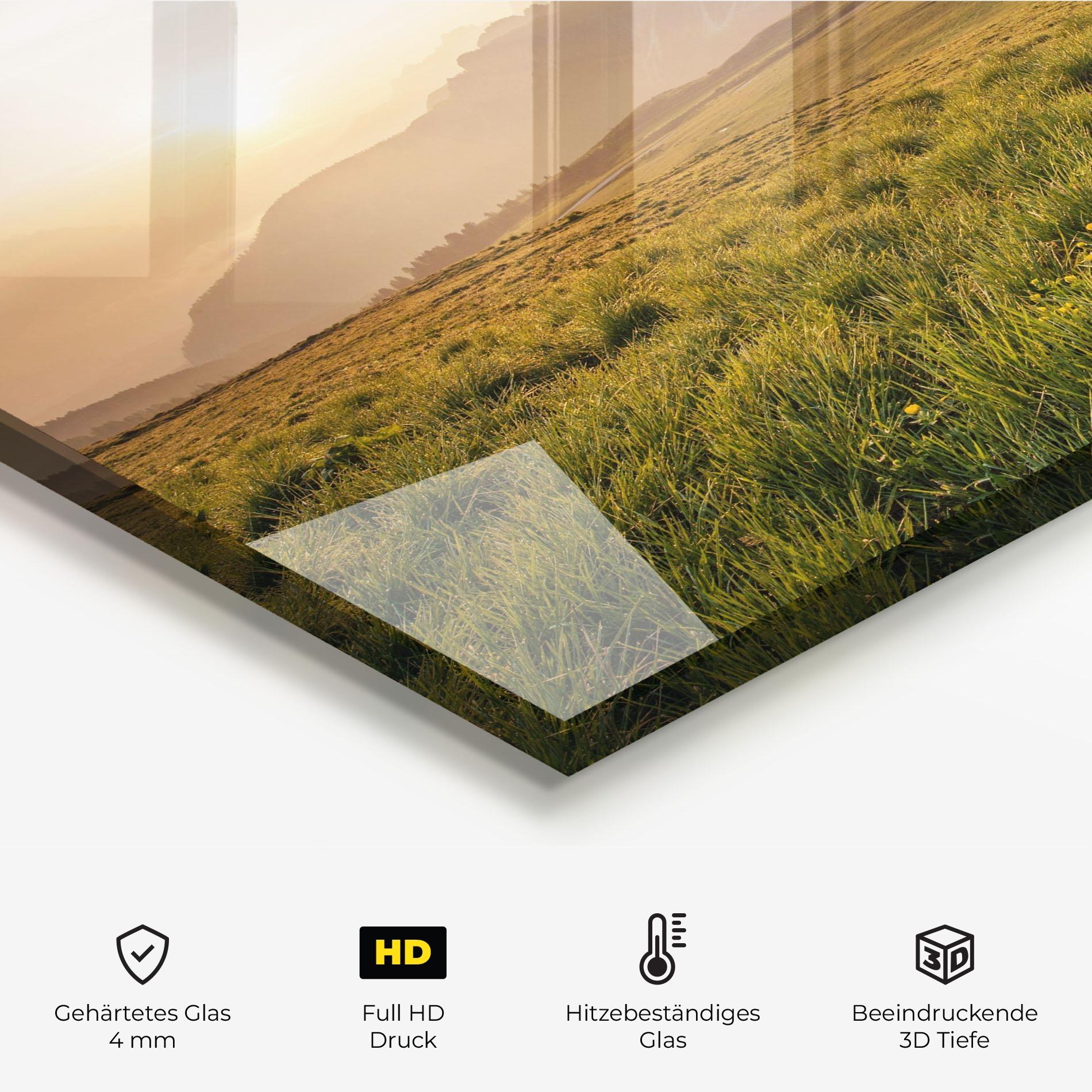 Küchenrückwand Glas Calming View mockup 2