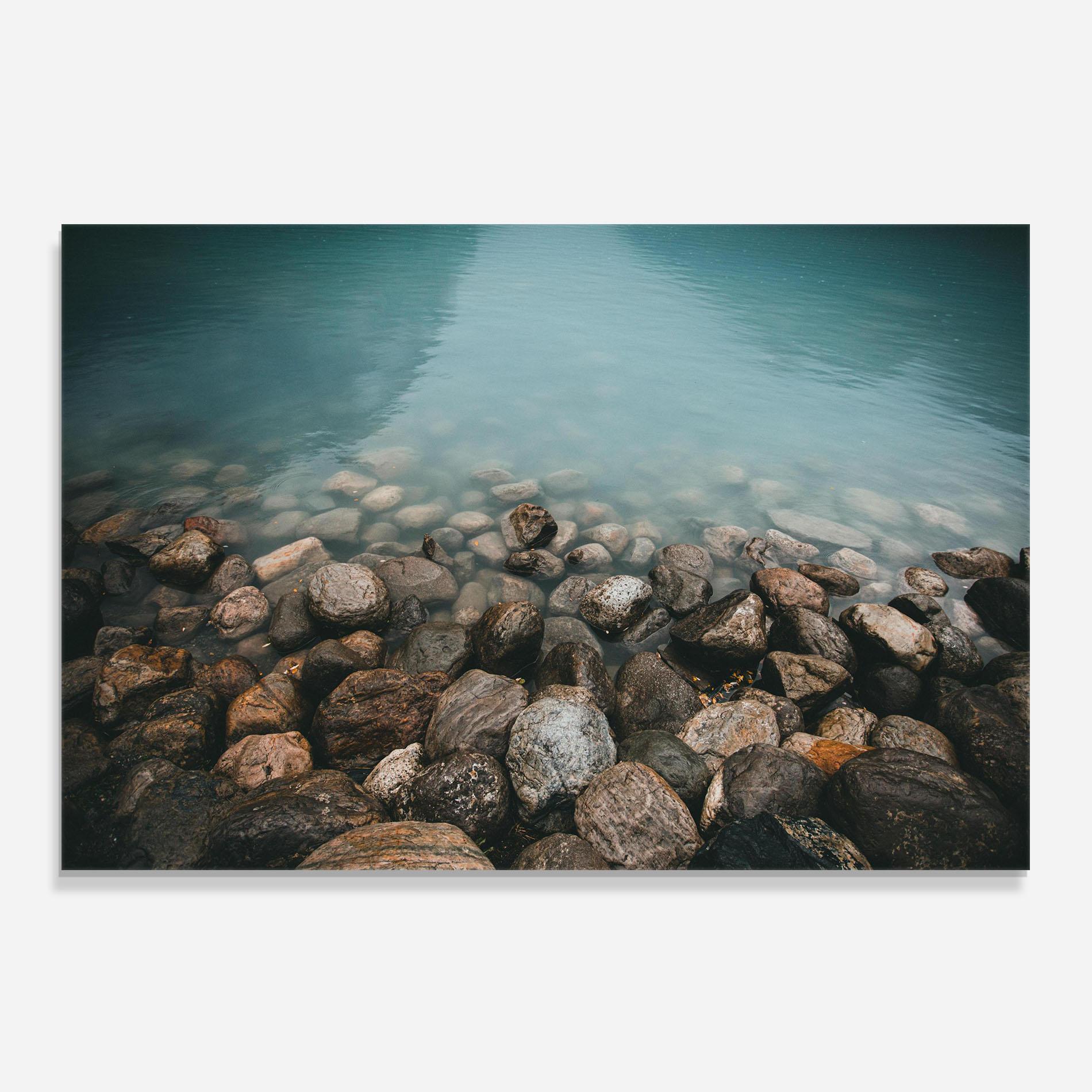 Küchenrückwand Glas Canada Stones mockup 0