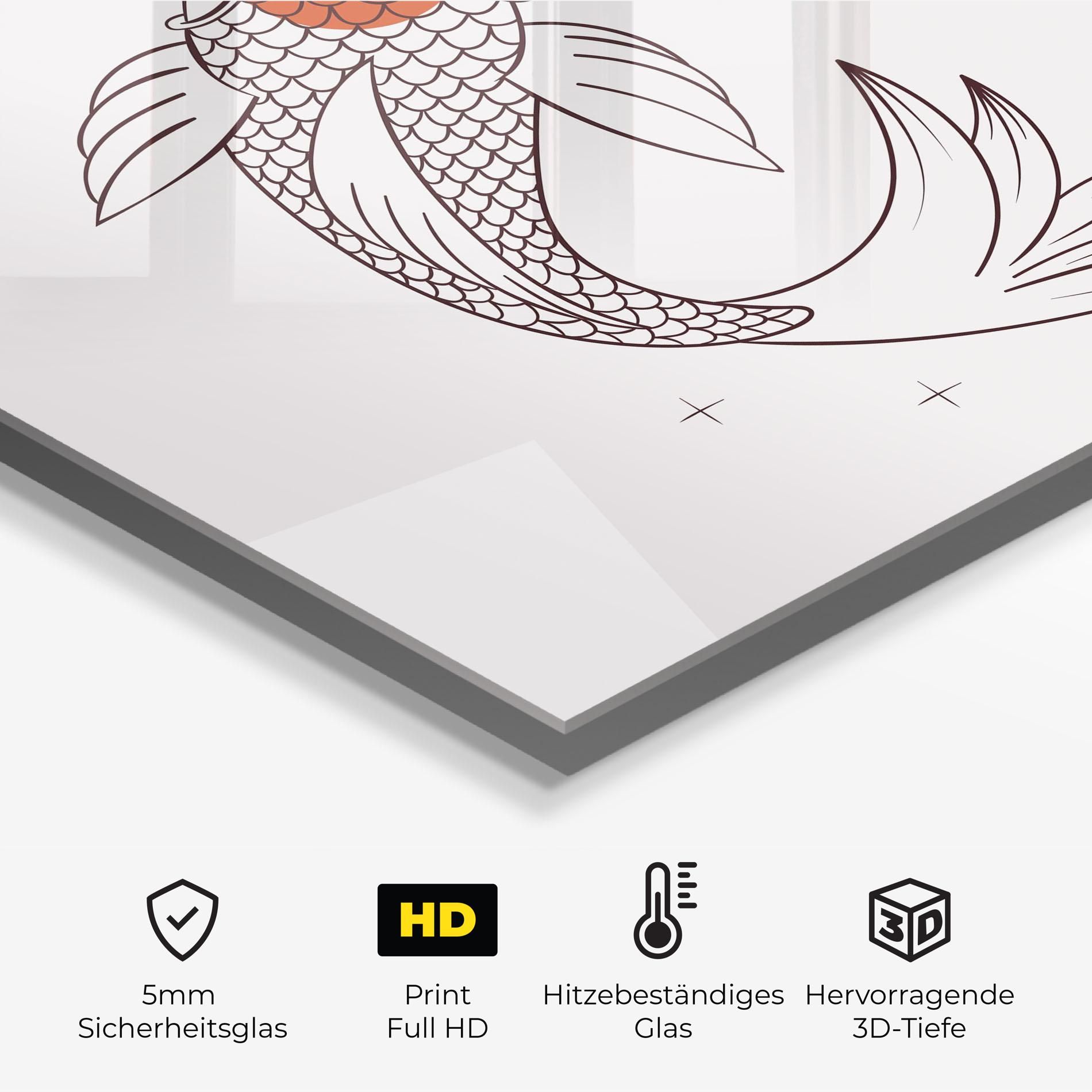 Koi Yinyang Art mockup 2