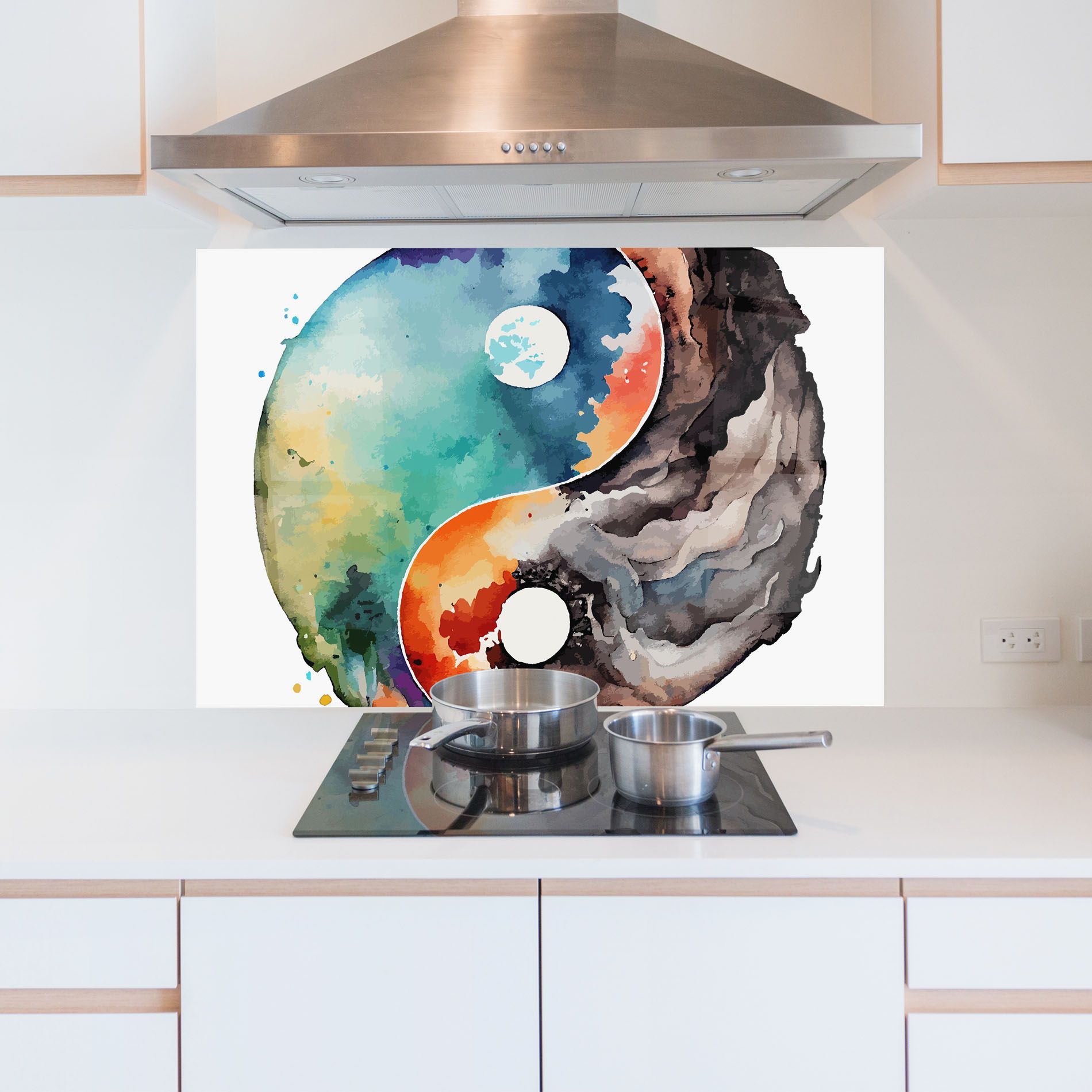 Earth Yinyang Art mockup 5