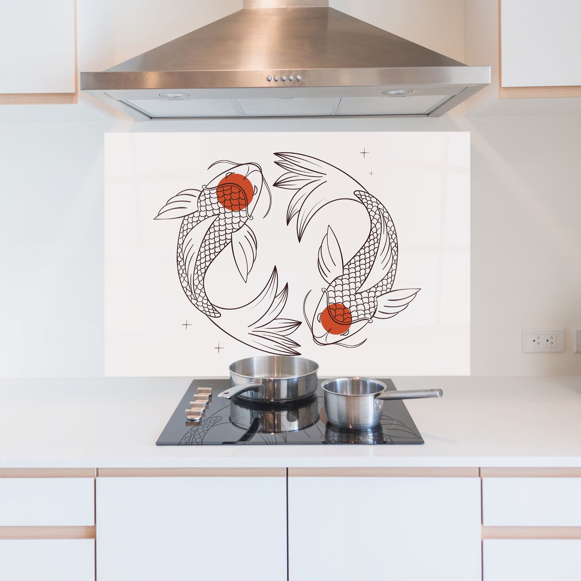 Koi Yinyang Art mockup 5
