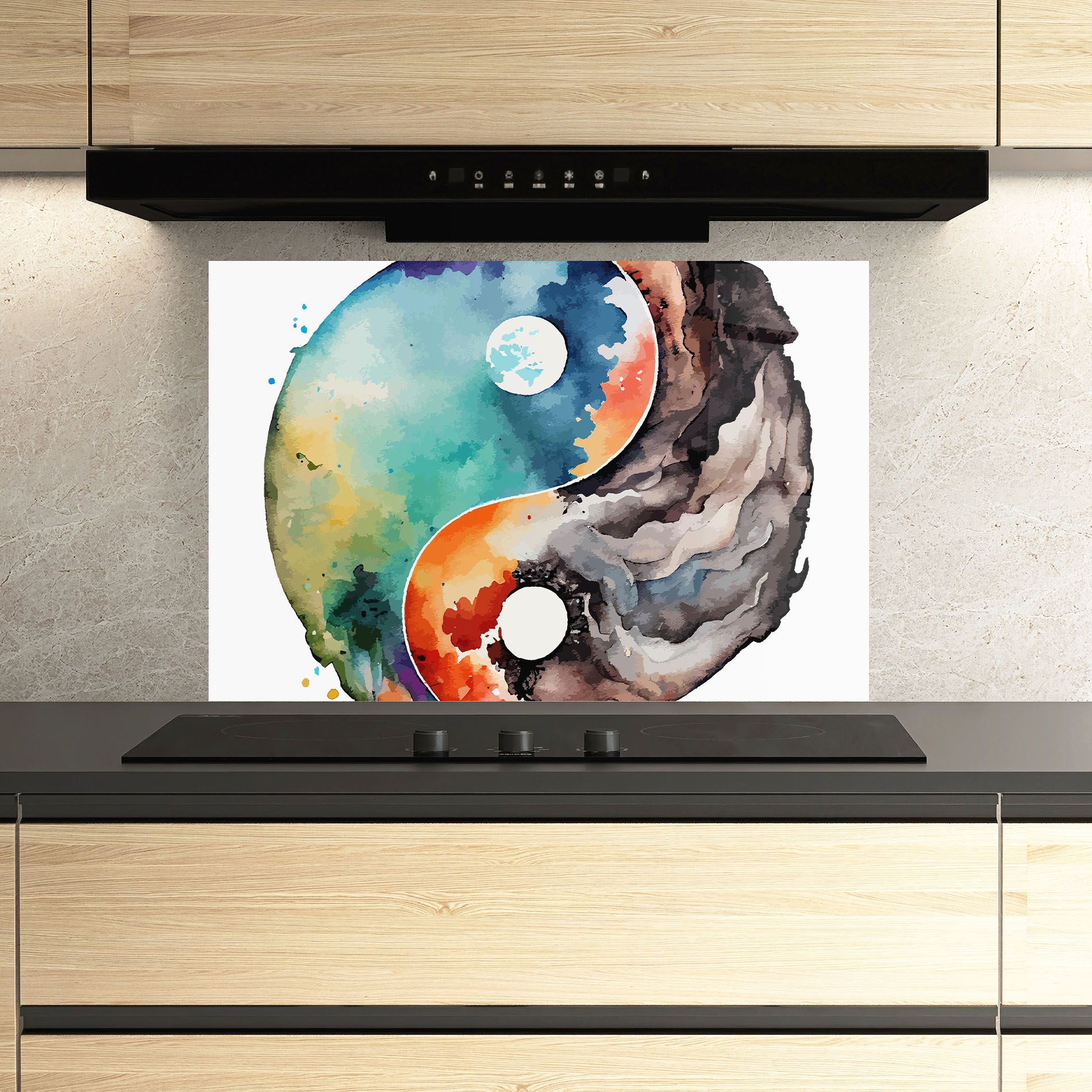 Earth Yinyang Art mockup 3