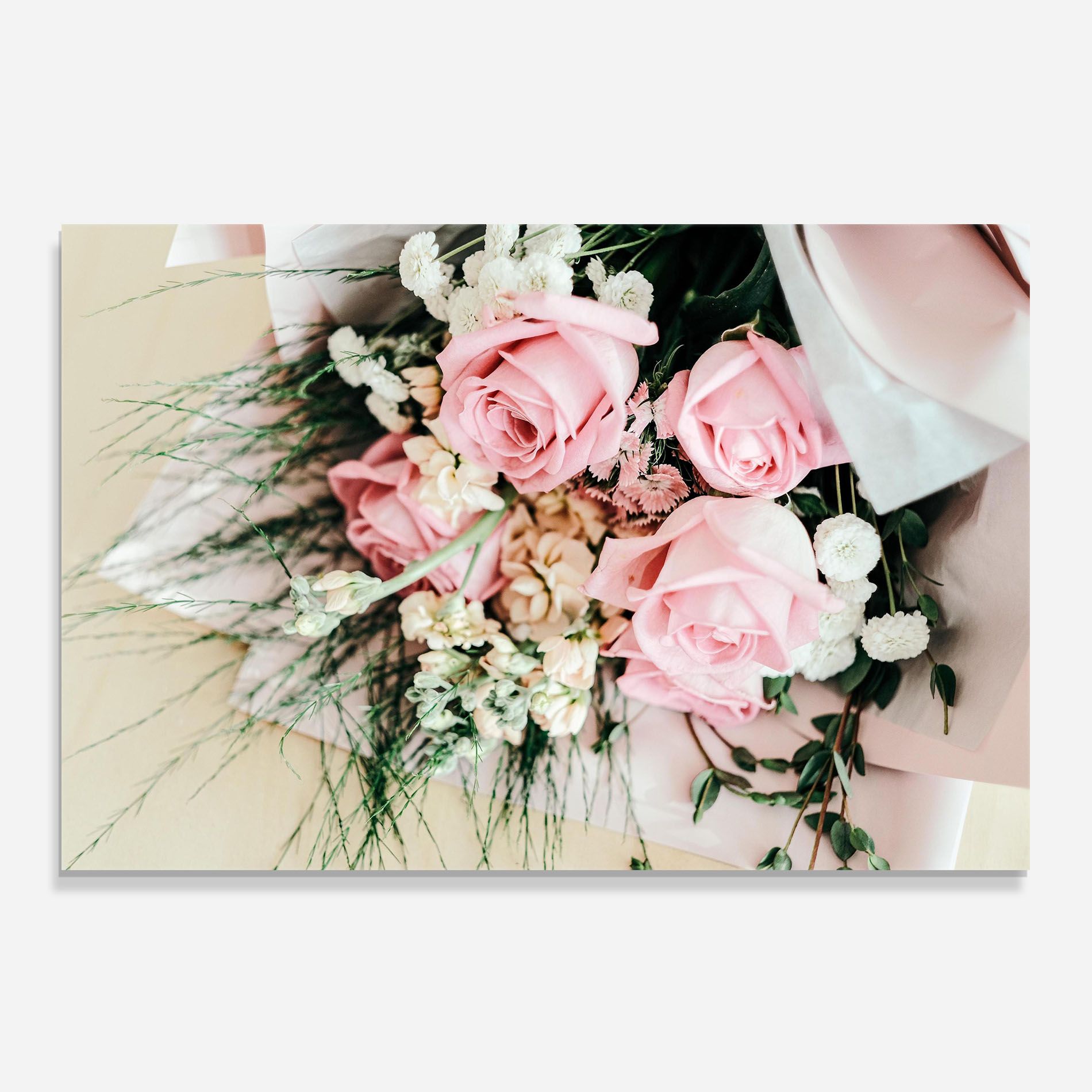 Baby Pink Bouquet mockup 0