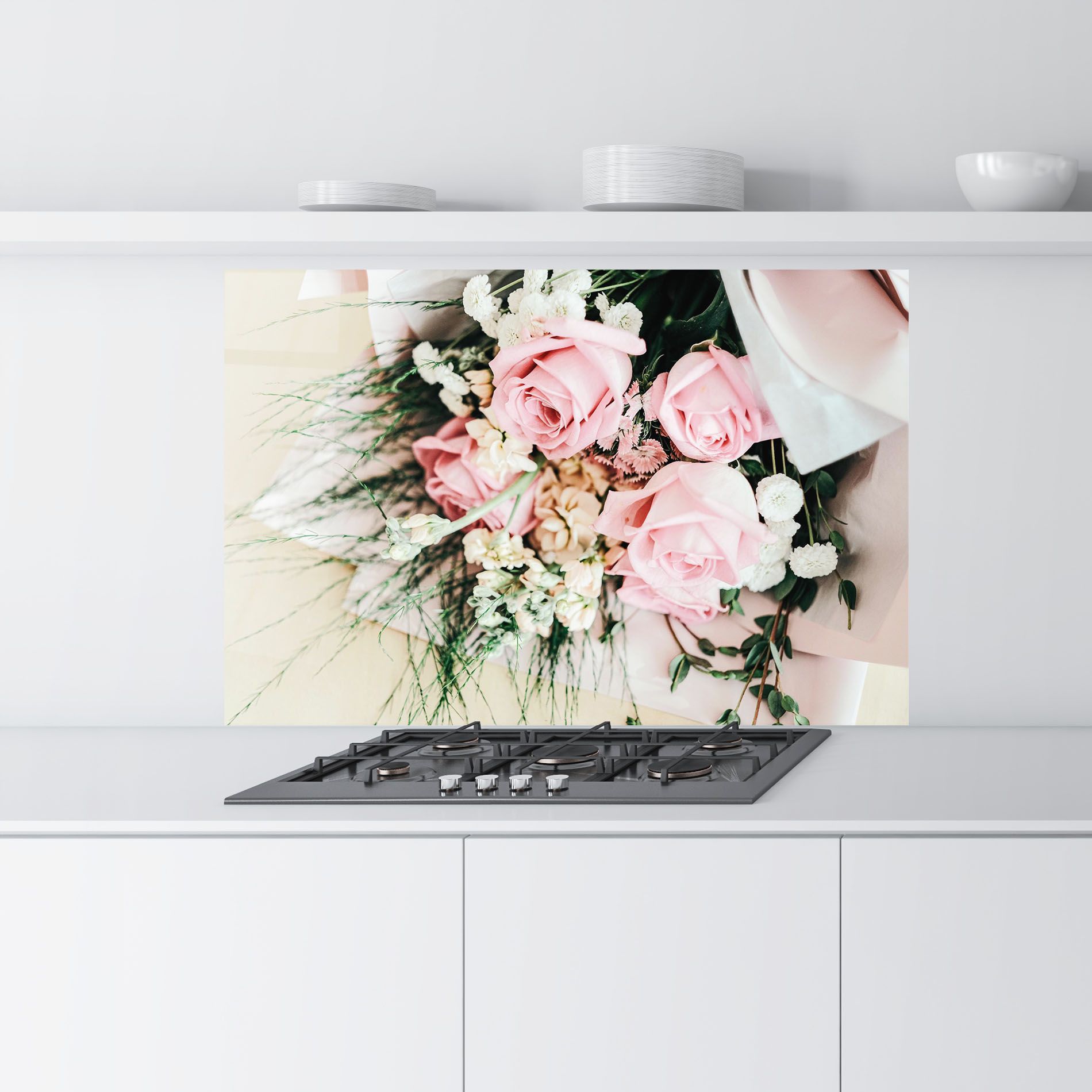 Baby Pink Bouquet mockup 9