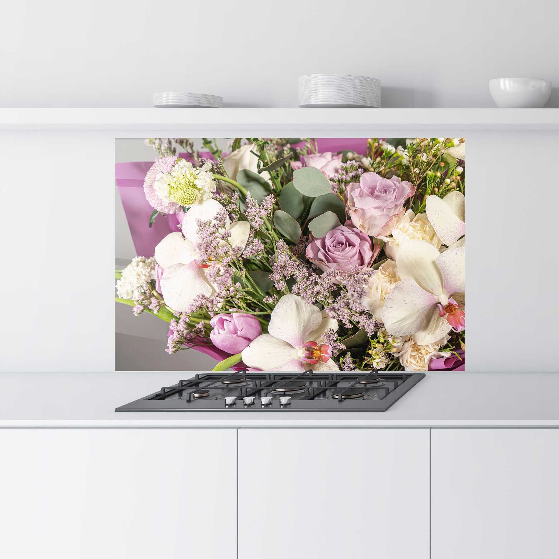 Cute Purple Bouquet mockup 9