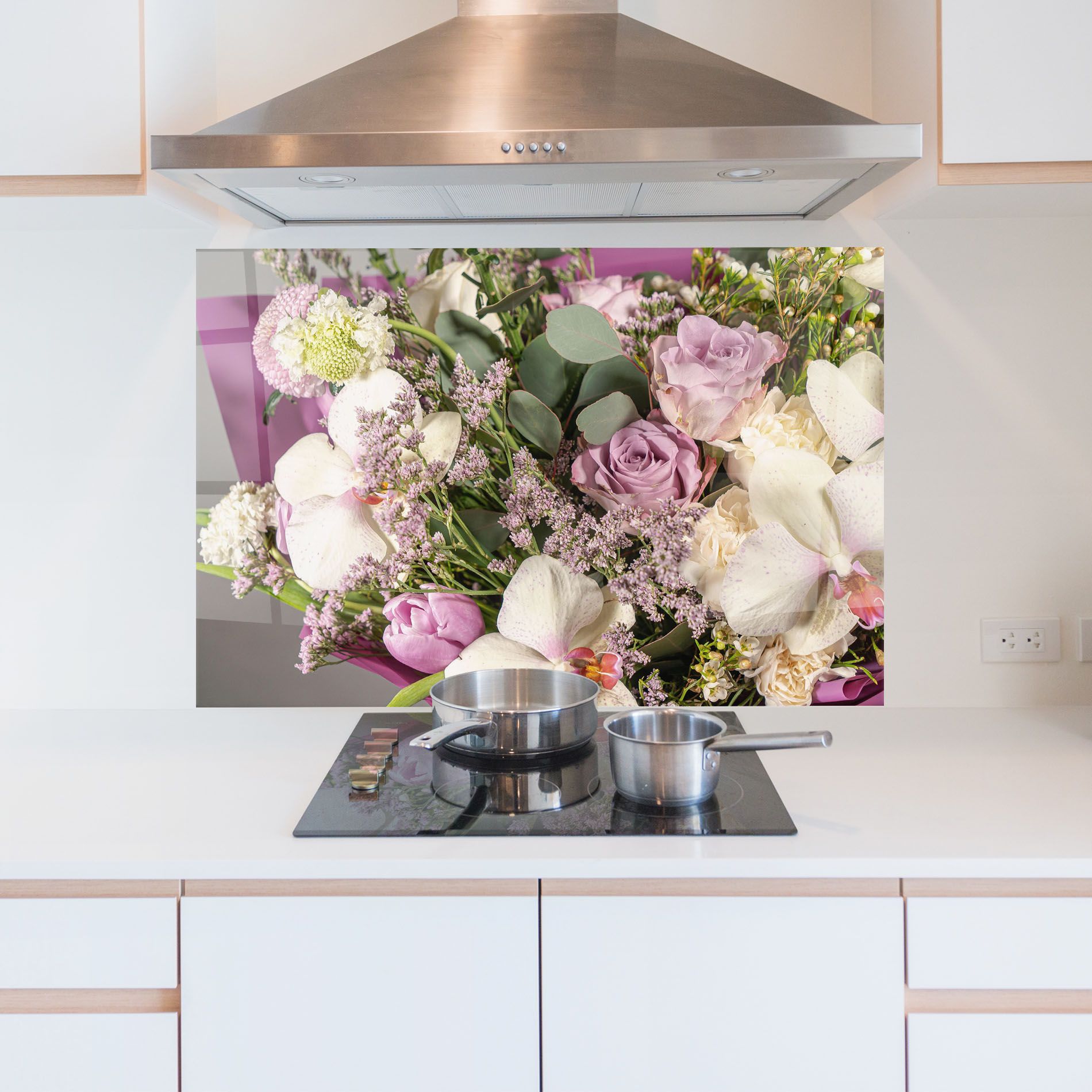 Cute Purple Bouquet mockup 5