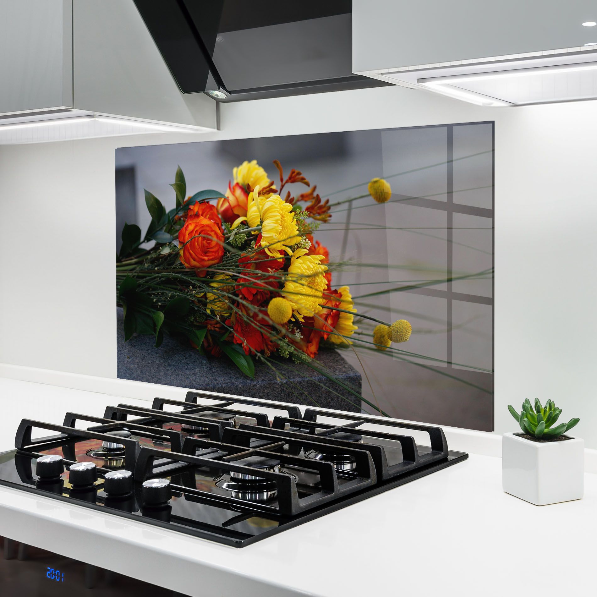 Strong Yellow Bouquet mockup 6