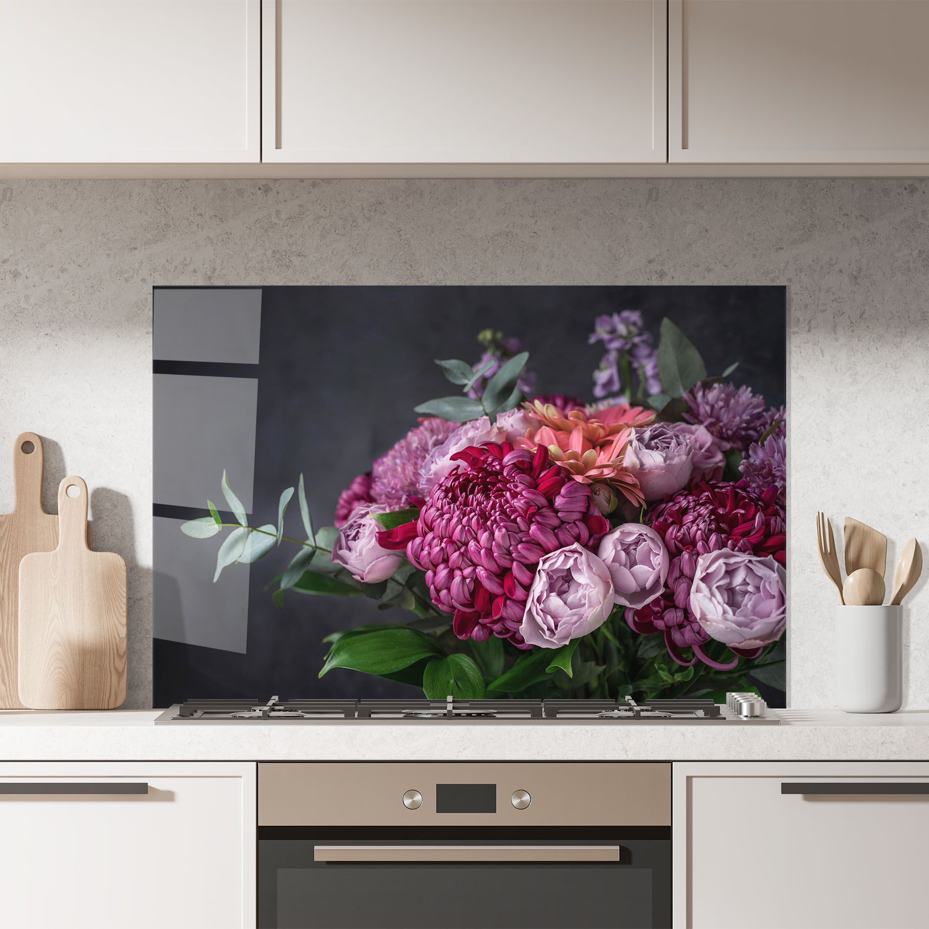 Mix Purple Bouquet mockup 7