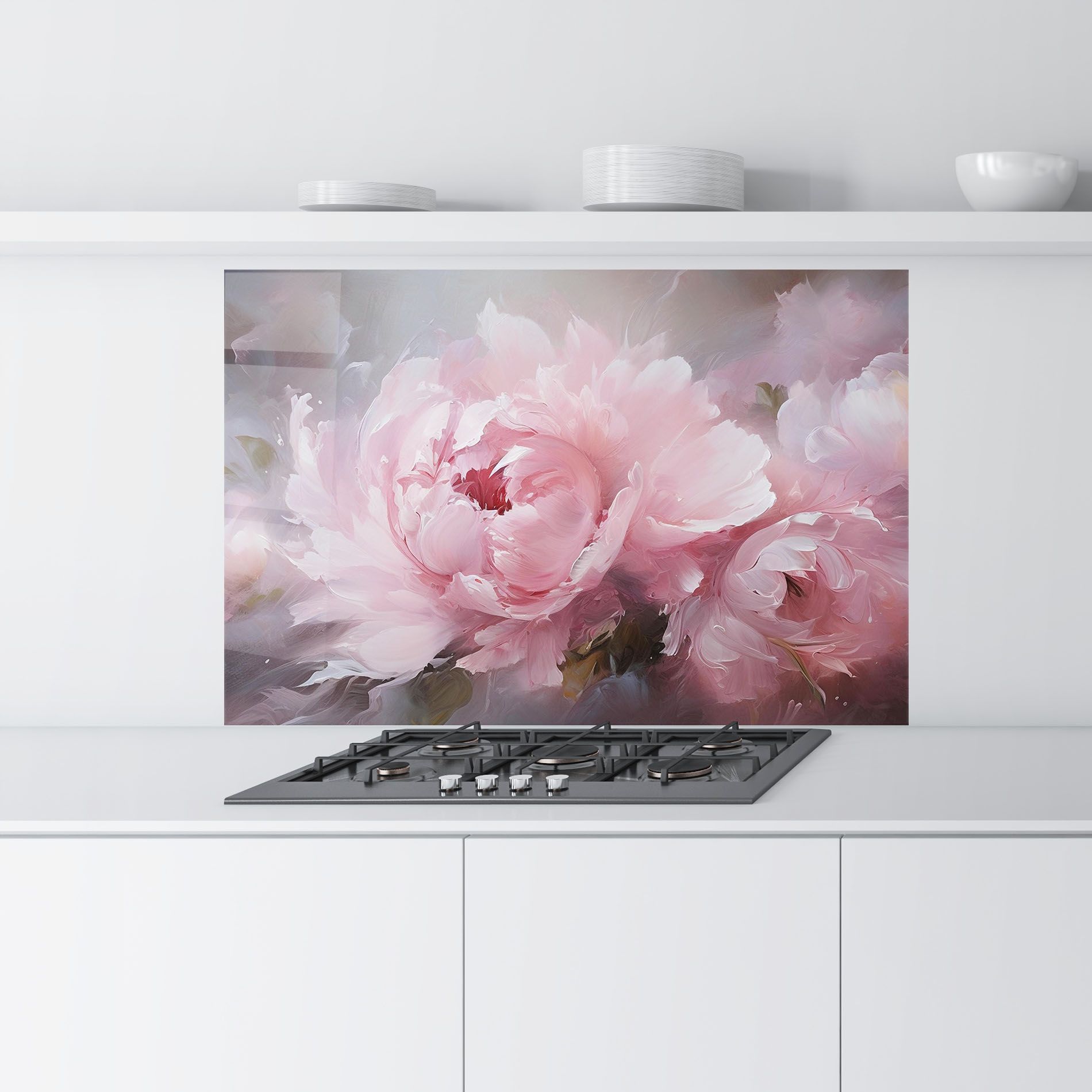 Dreamy Painting Peony mockup 9