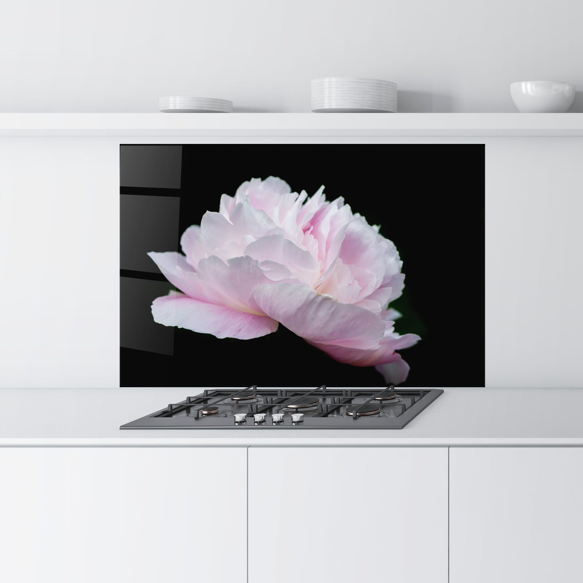 Pastel Peony On Black mockup 9