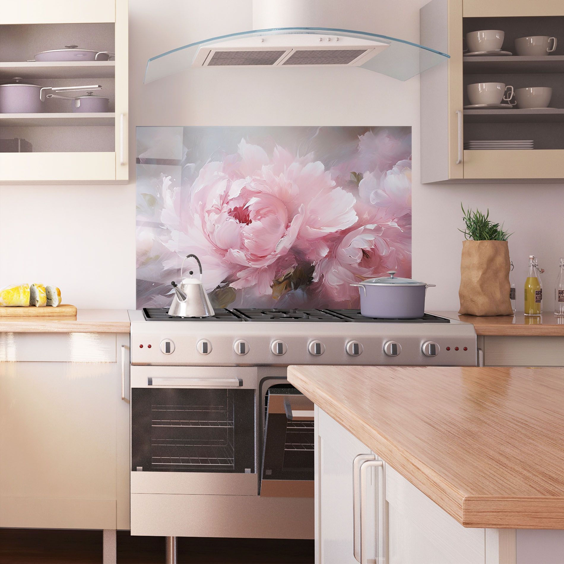 Dreamy Painting Peony mockup 1