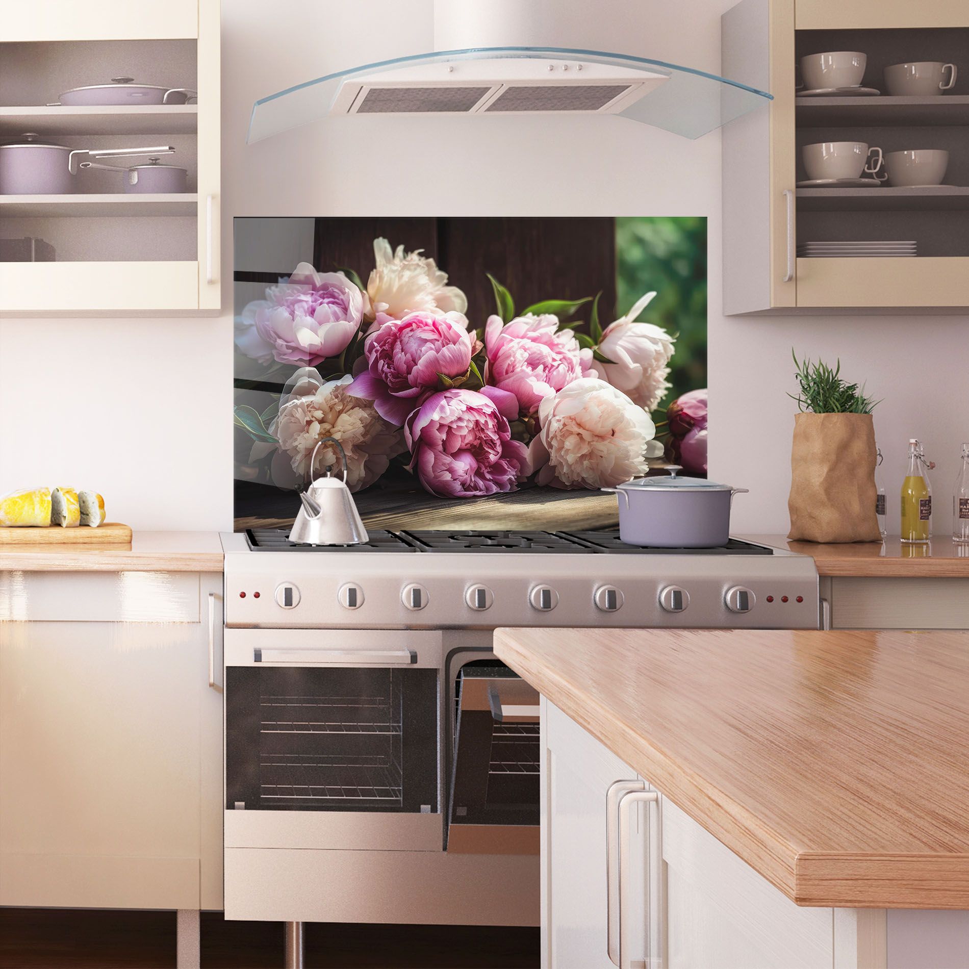 Peonies On The Table mockup 1