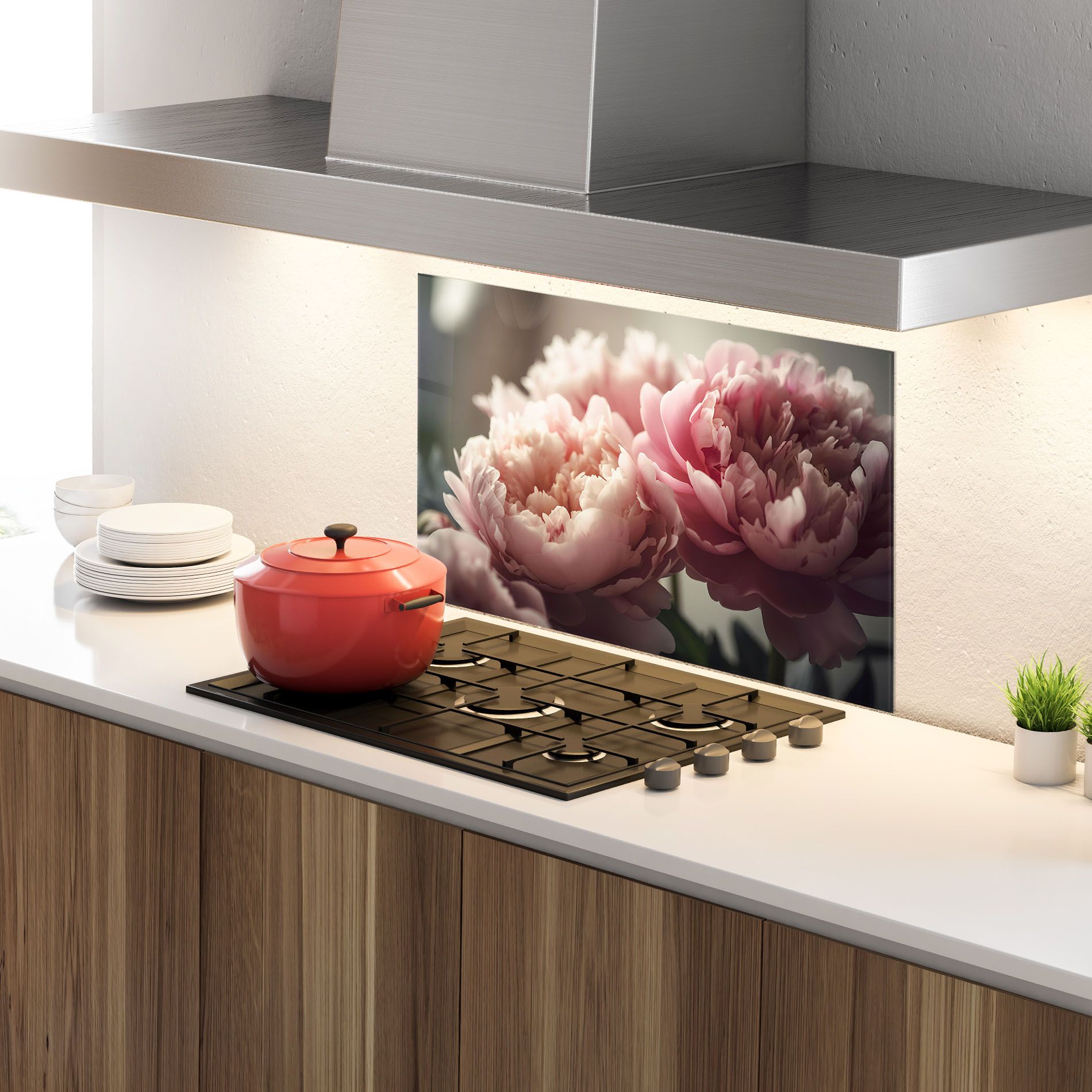 Cream Dreamy Peony mockup 4