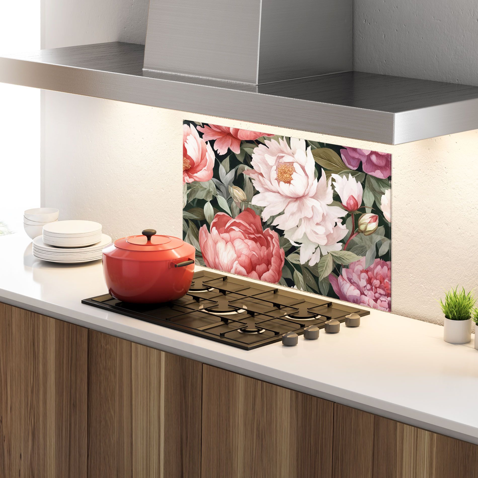 Light Peony Art mockup 4